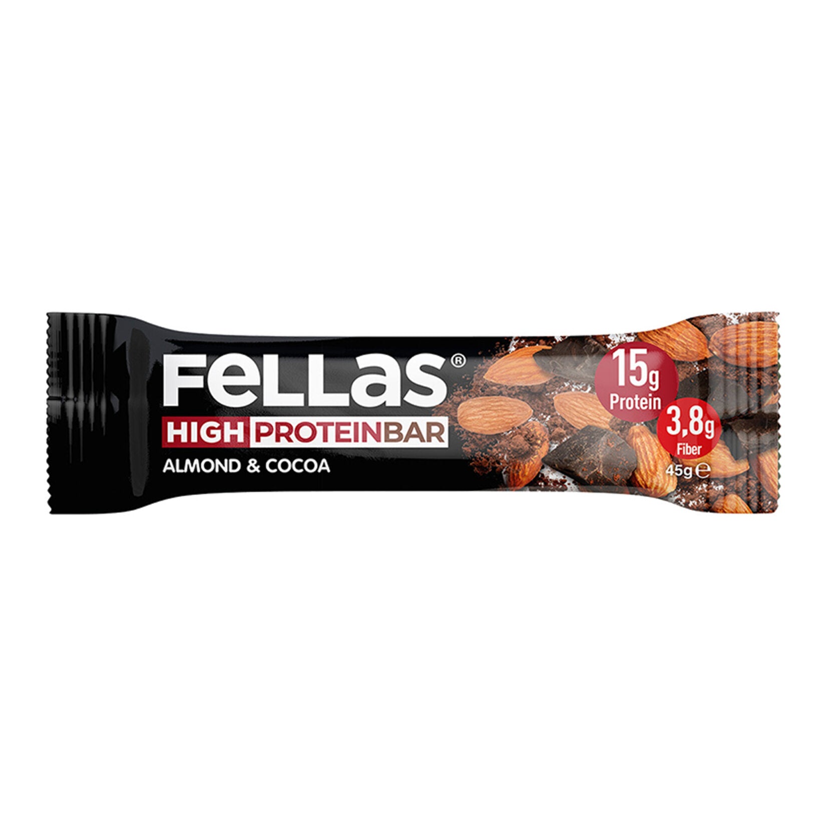 Fellas Almond and Cacao Protein Bar is a delicious and nutritious snack crafted for those who want a healthy option without compromising on taste.