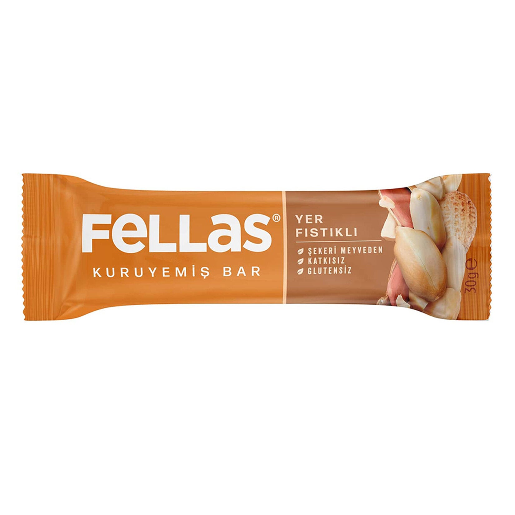 Fellas Peanut Nut Bar is a naturally delicious snack packed with 74% roasted peanuts and sweetened with date juice.