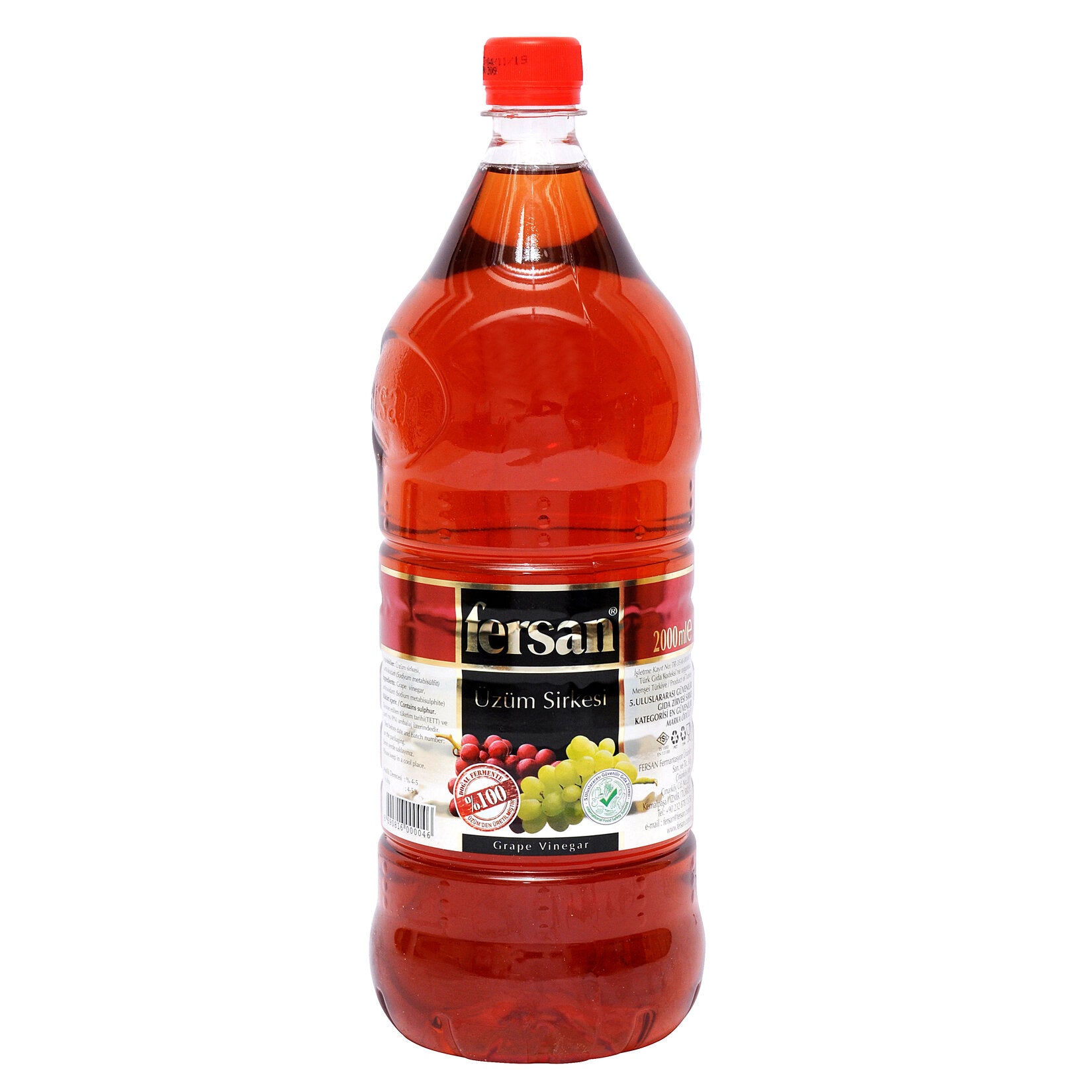 Fersan Grape Vinegar is a kitchen essential made through natural fermentation, delivering a bold, well-balanced flavor that enhances salads, marinades, pickles, and traditional Mediterranean dishes.