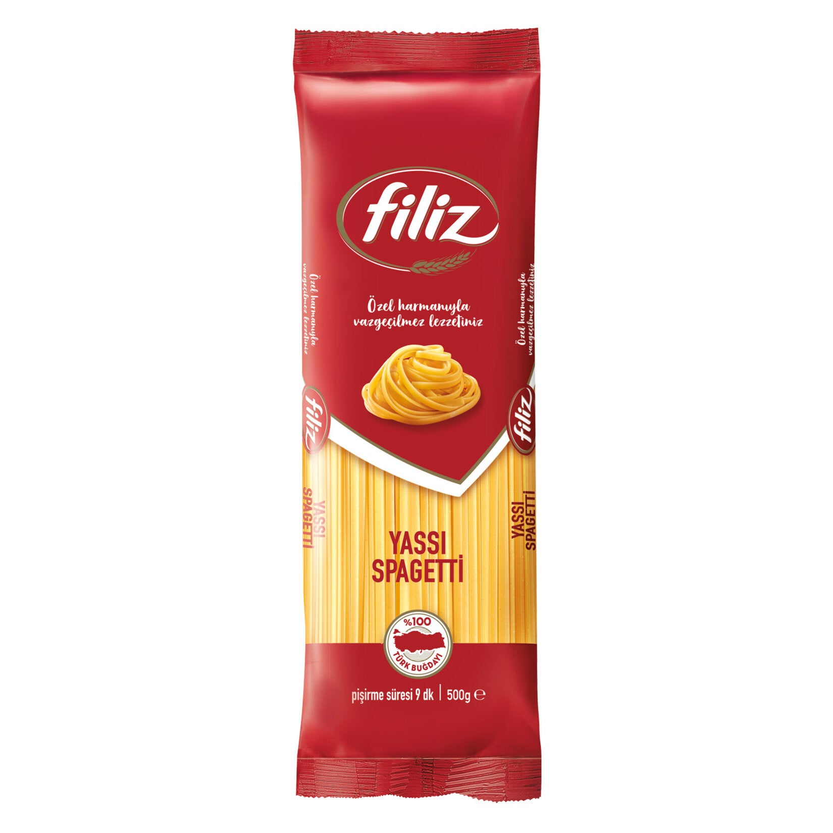 Bring the taste of traditional Turkish pasta to your kitchen with Filiz Flat Spaghetti Pasta.