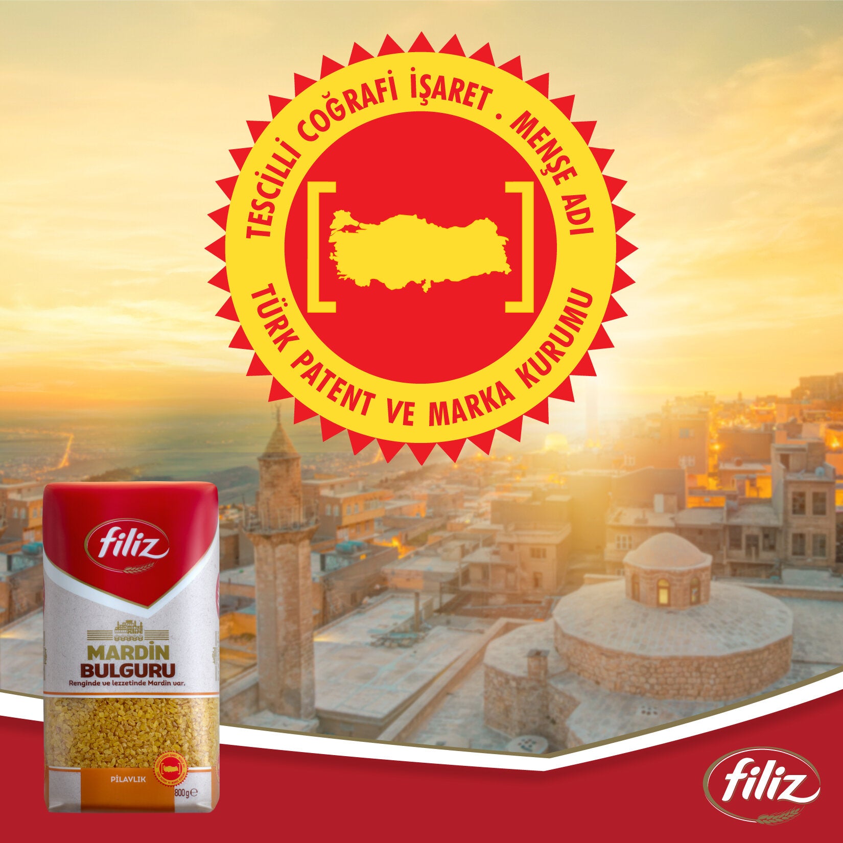 Filiz Mardin Pilavlik Bulgur brings the rich culinary heritage of southeastern Türkiye to your kitchen.