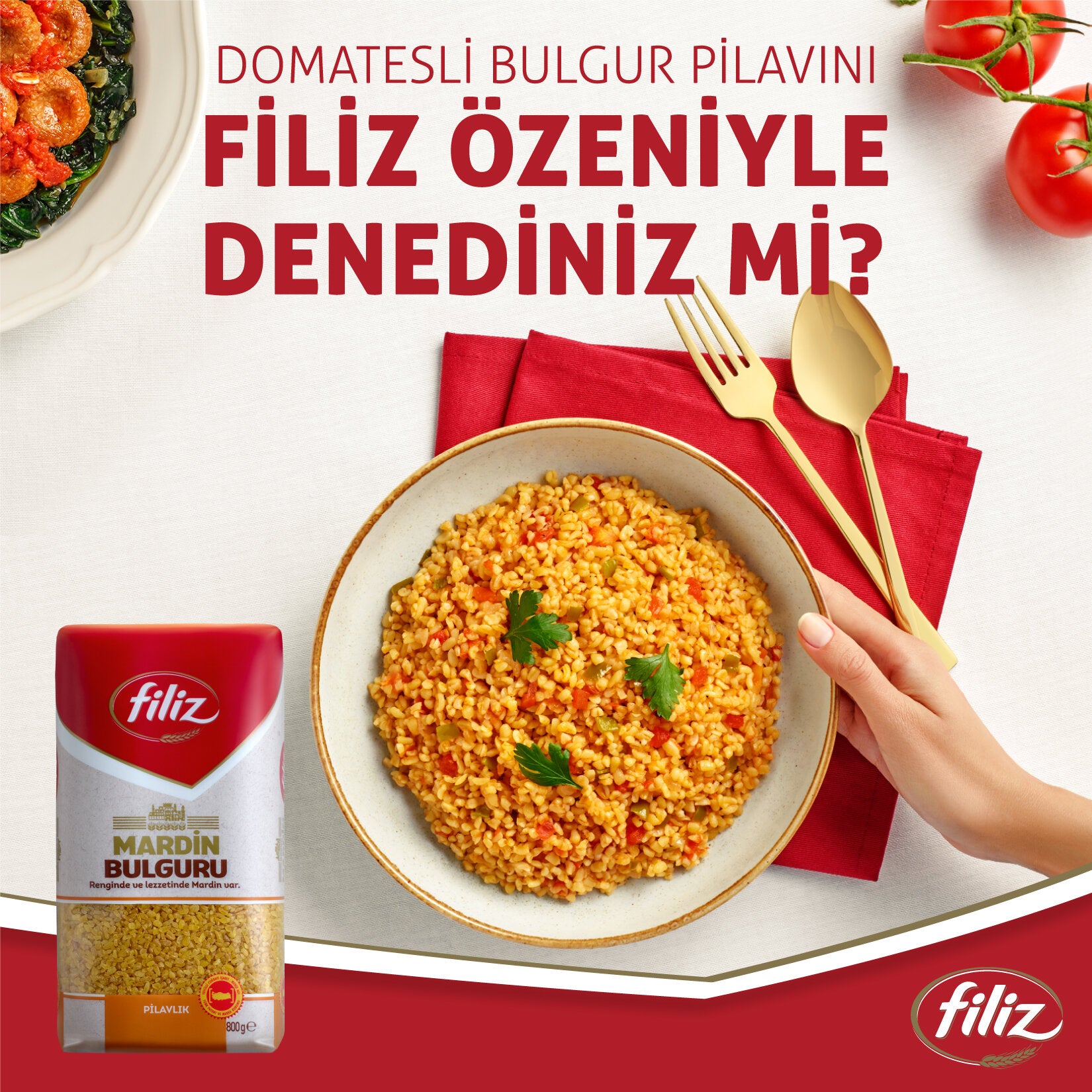 Filiz Mardin Pilavlik Bulgur brings the rich culinary heritage of southeastern Türkiye to your kitchen.