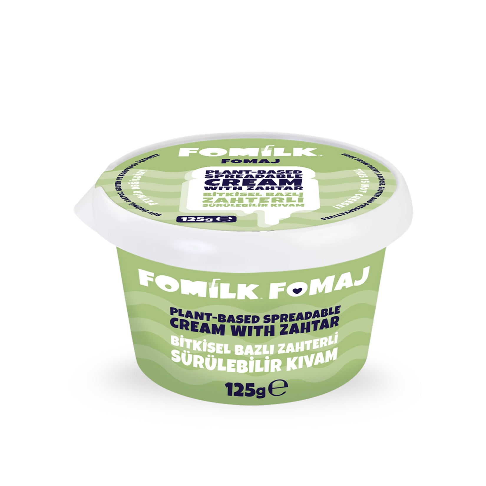 Fomilk Plant-Based Zahter Spread brings the bold, herbal character of traditional zahter into a smooth, creamy, dairy-free spread.