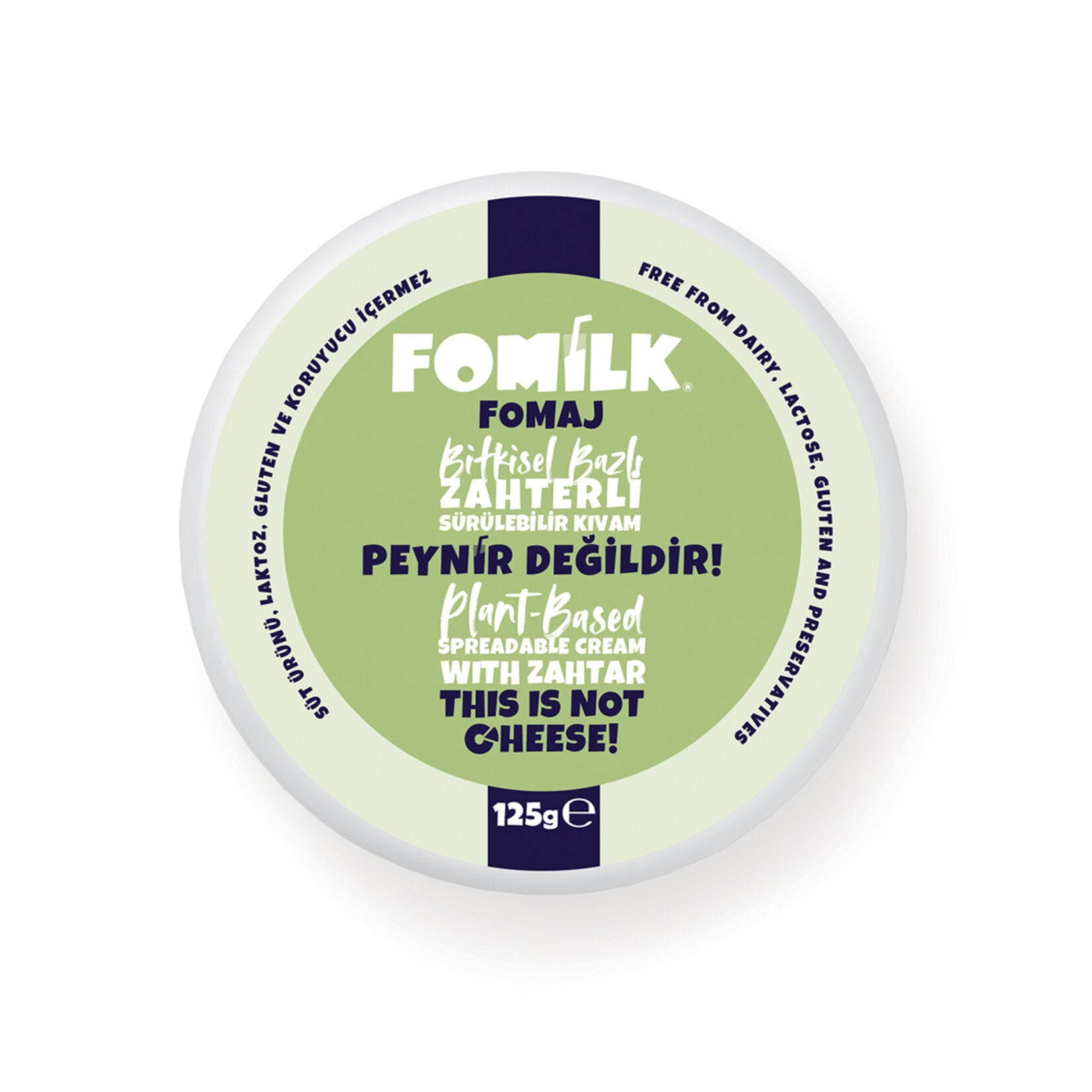 Fomilk Plant-Based Zahter Spread brings the bold, herbal character of traditional zahter into a smooth, creamy, dairy-free spread.