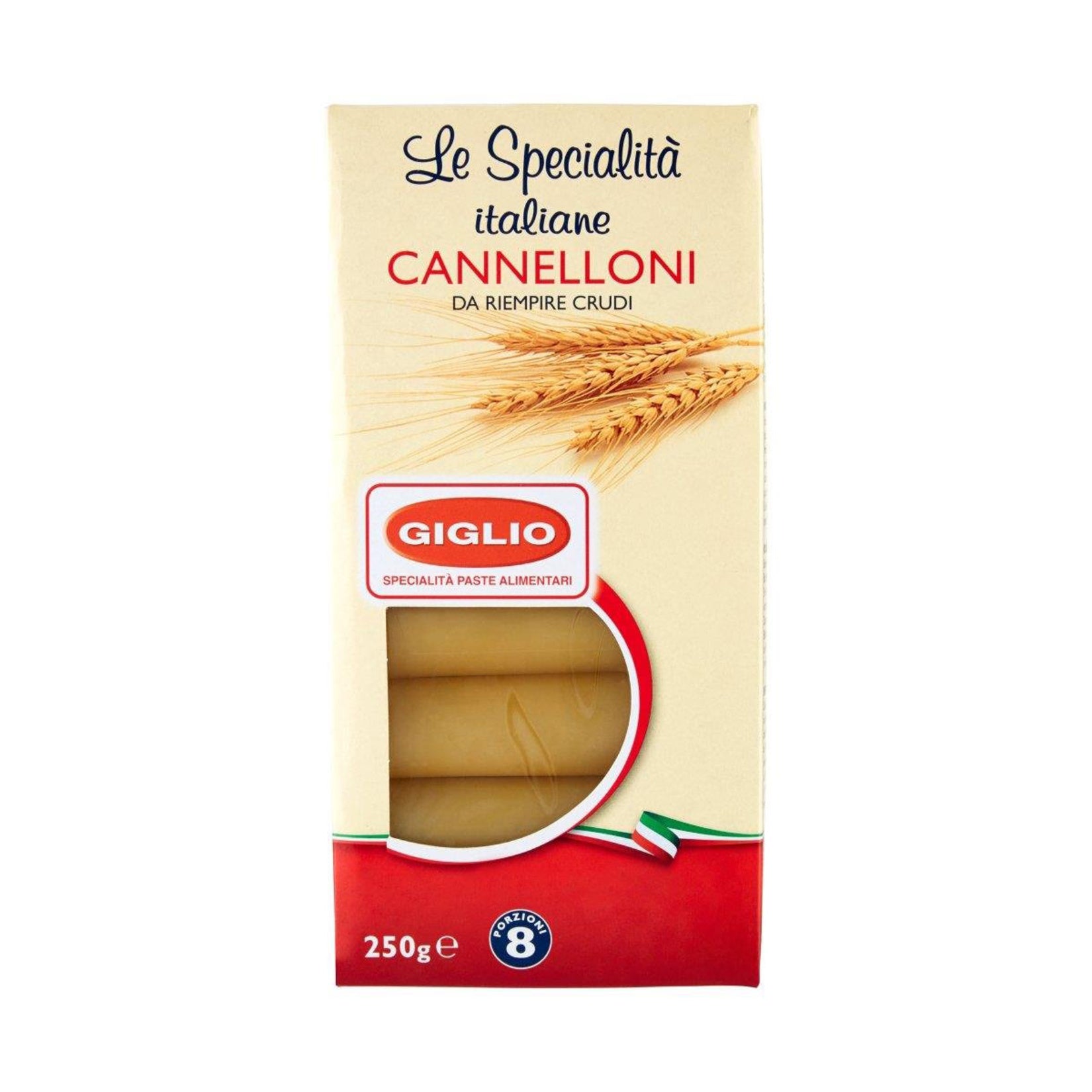 Bring the flavors of Italian-style pasta nights home with Giglio Cannelloni Pasta.