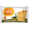 Greta Olive and Thyme Cracker brings the irresistible taste of the Mediterranean to your snack time.