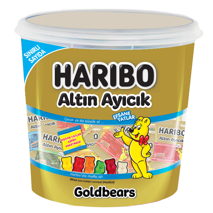 Haribo Minis Gold Bears 10 gr x 100 pcs - Halal Haribo