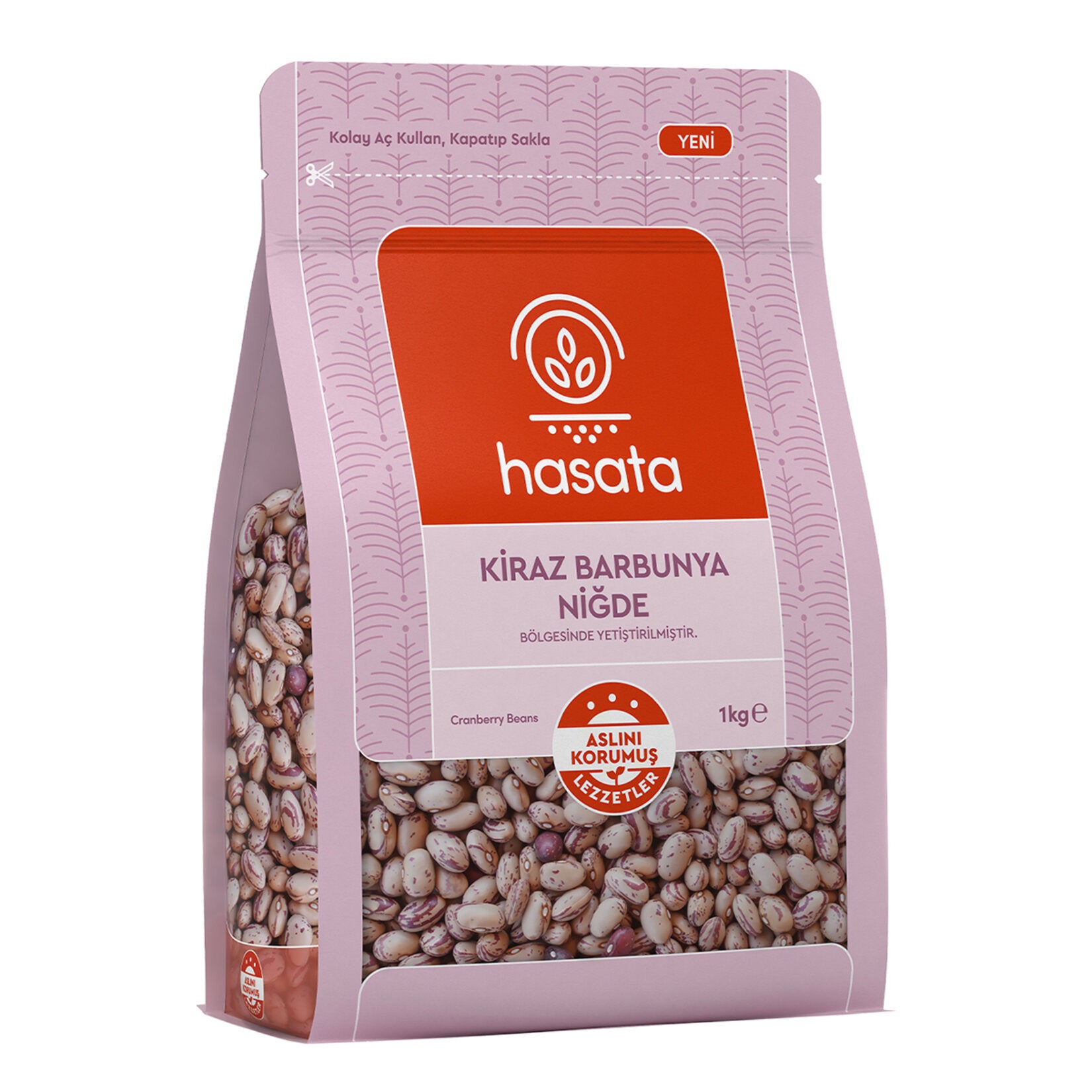 Hasata Cherry Pinto Beans are grown in the fertile region of Niğde, Türkiye, known for producing premium legumes.