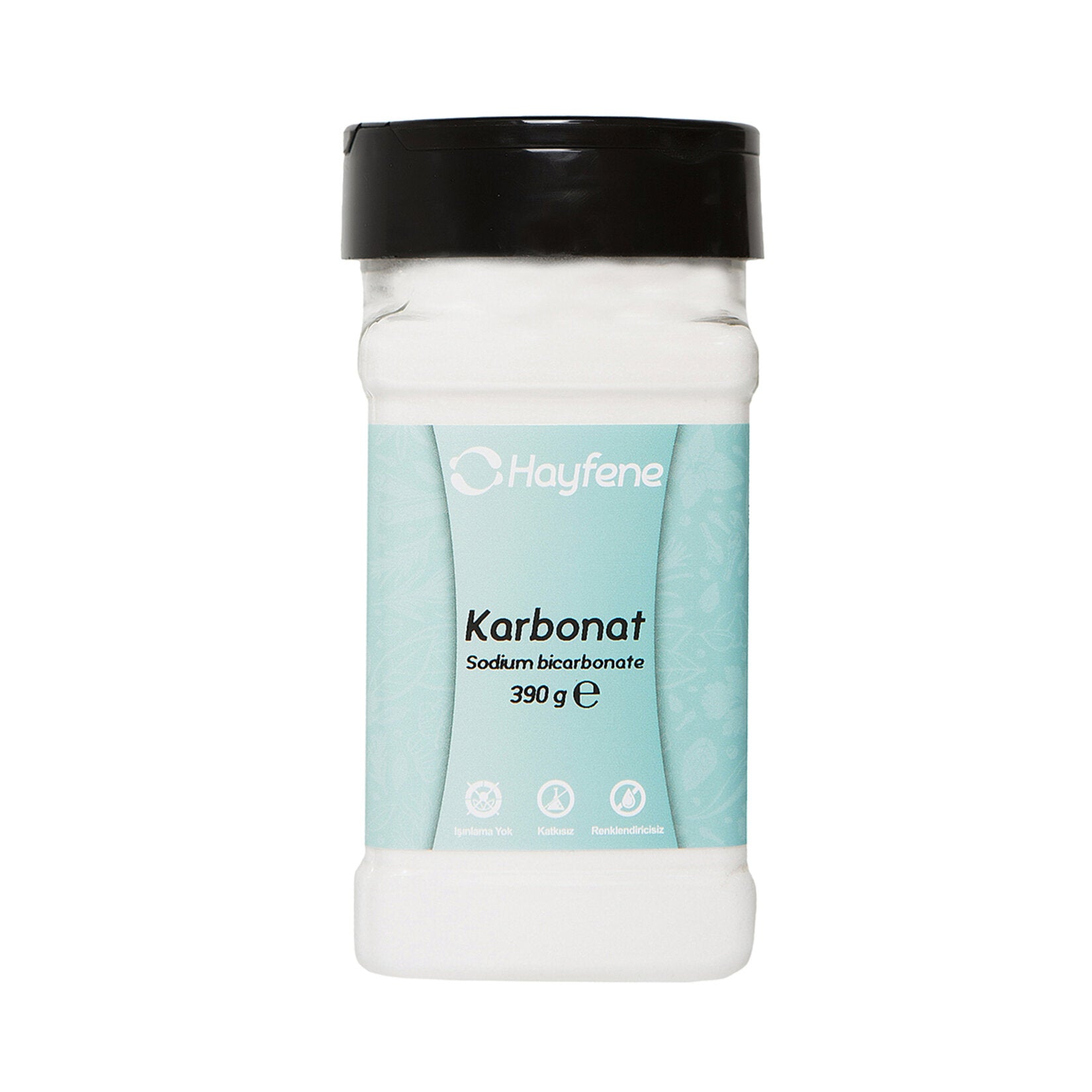 Hayfene Baking Soda is a kitchen essential made from pure sodium bicarbonate, perfect for both cooking and cleaning.