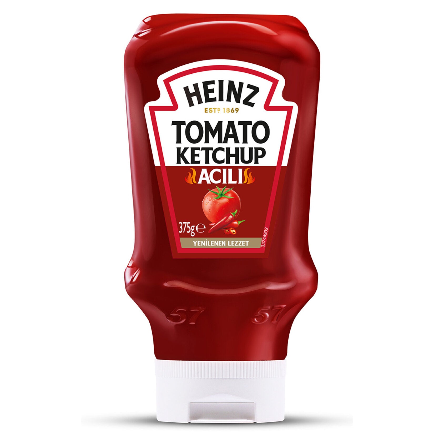Add bold heat to your favorite meals with Heinz Spicy Ketchup.