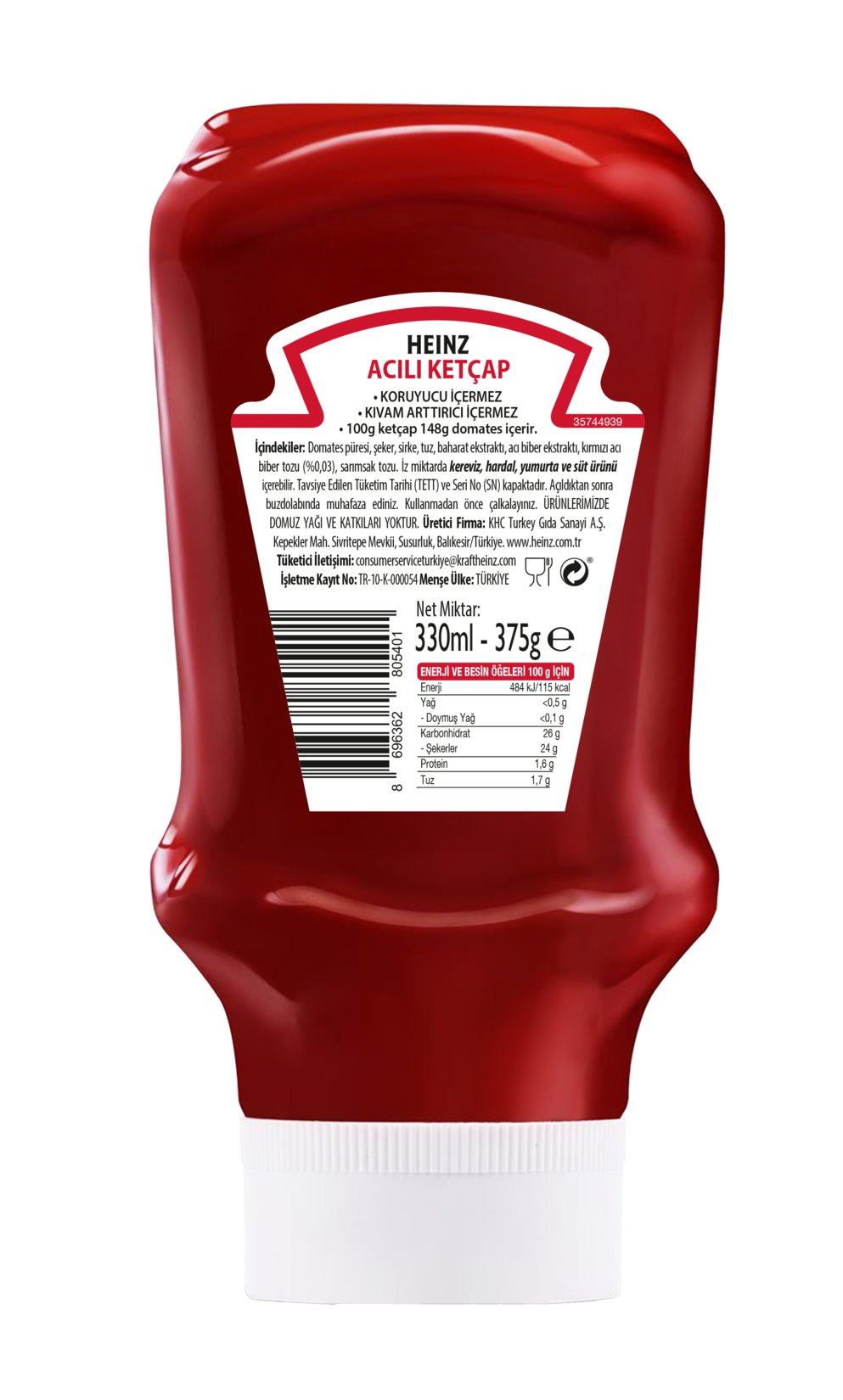 Add bold heat to your favorite meals with Heinz Spicy Ketchup.