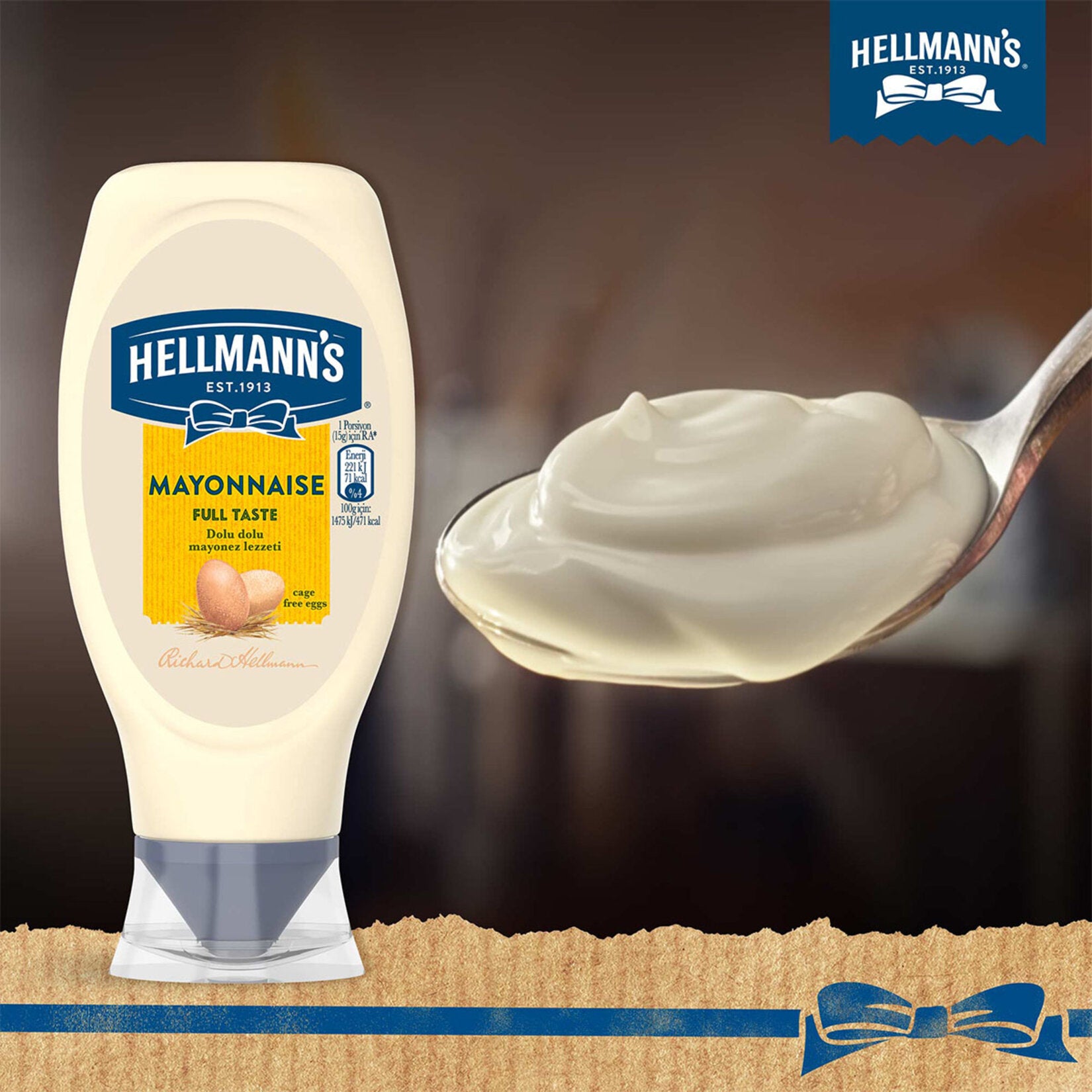 Hellmann's Mayonnaise brings rich, creamy texture and perfectly balanced flavor to your everyday meals.