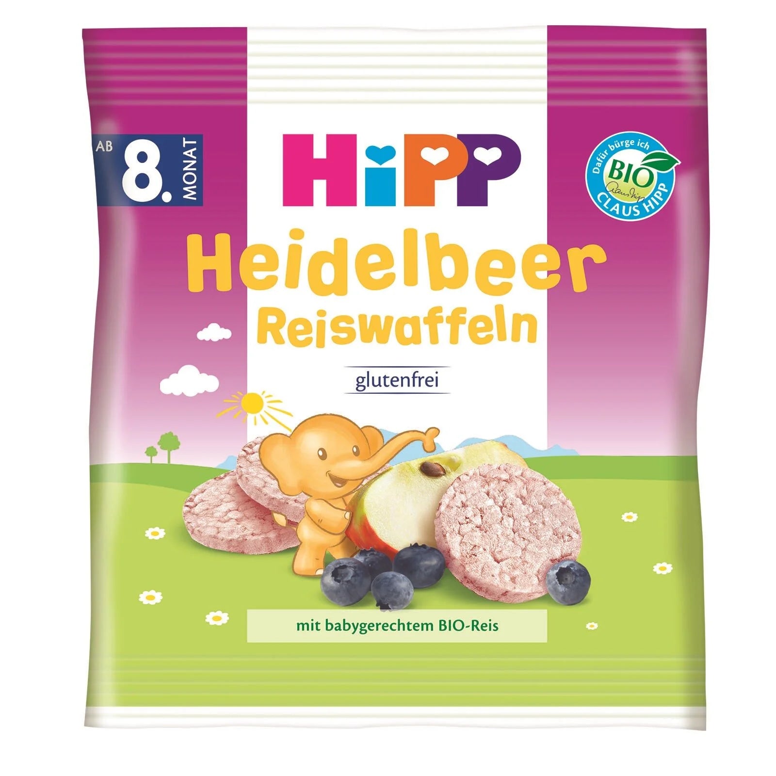 Baby Wafer with Blueberry Rice 30 gr