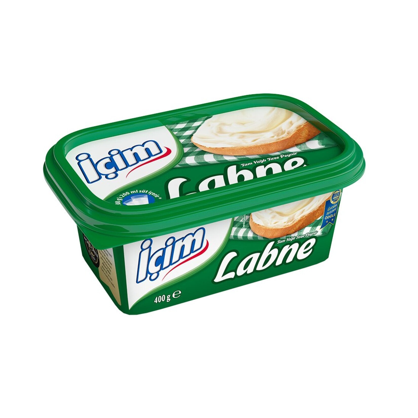 Icim Labne Cheese is a smooth, creamy Turkish-style cream cheese made from high-quality pasteurized cow’s milk and cream.