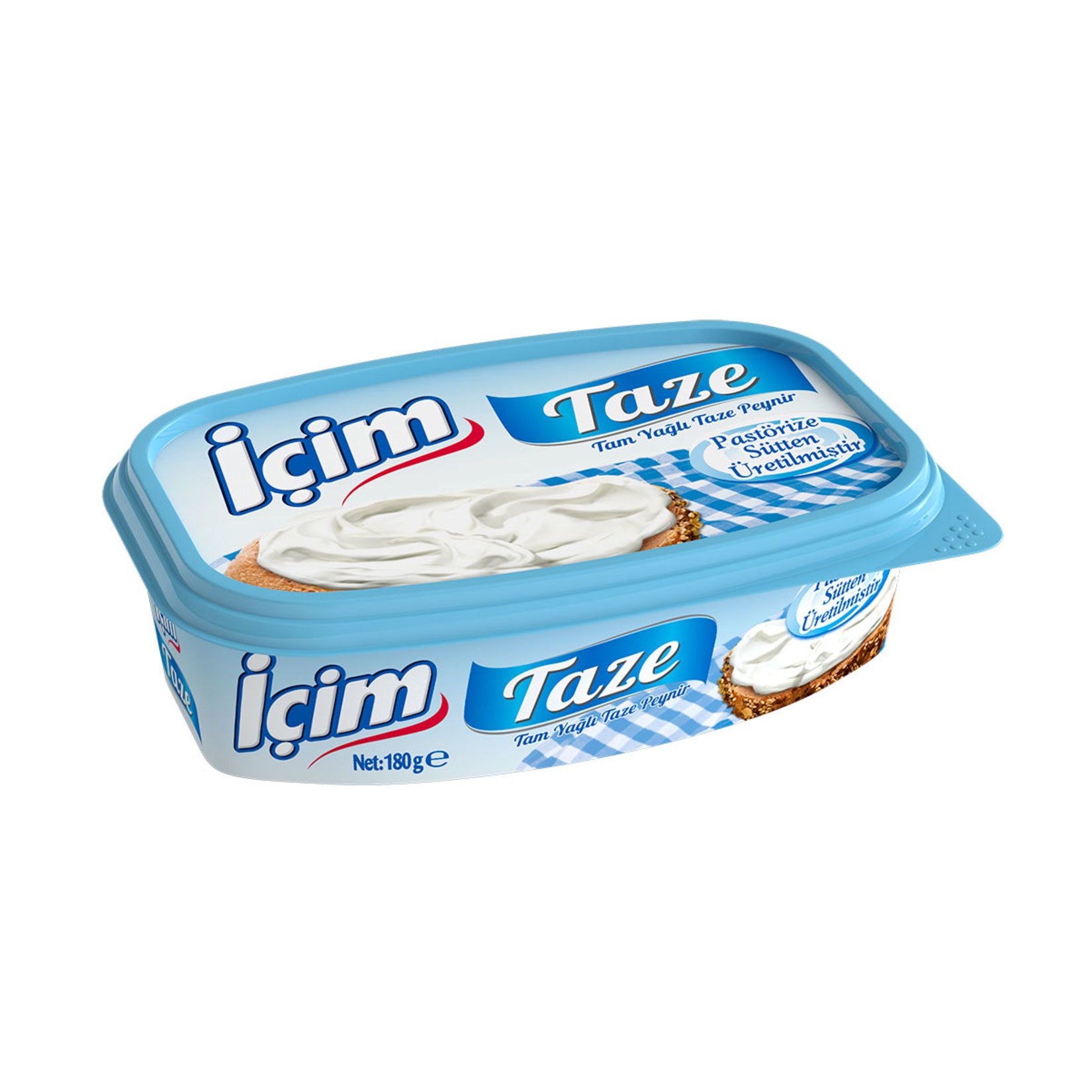 İçim Taze Peynir is a smooth and creamy Turkish-style fresh cream cheese made from high-quality pasteurized cow’s milk.