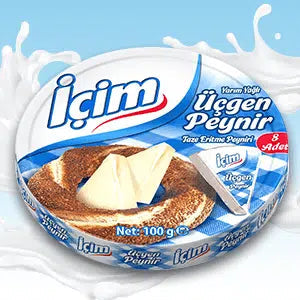 Icim Low Fat Triangular Cheese 100 Grams