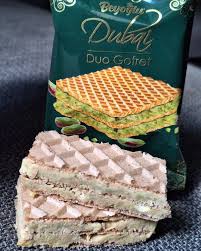 Beyoğlu Dubai Duo Pistachio Wafer (Antep Fıstıklı Gofret) 1.3 oz (36 G)