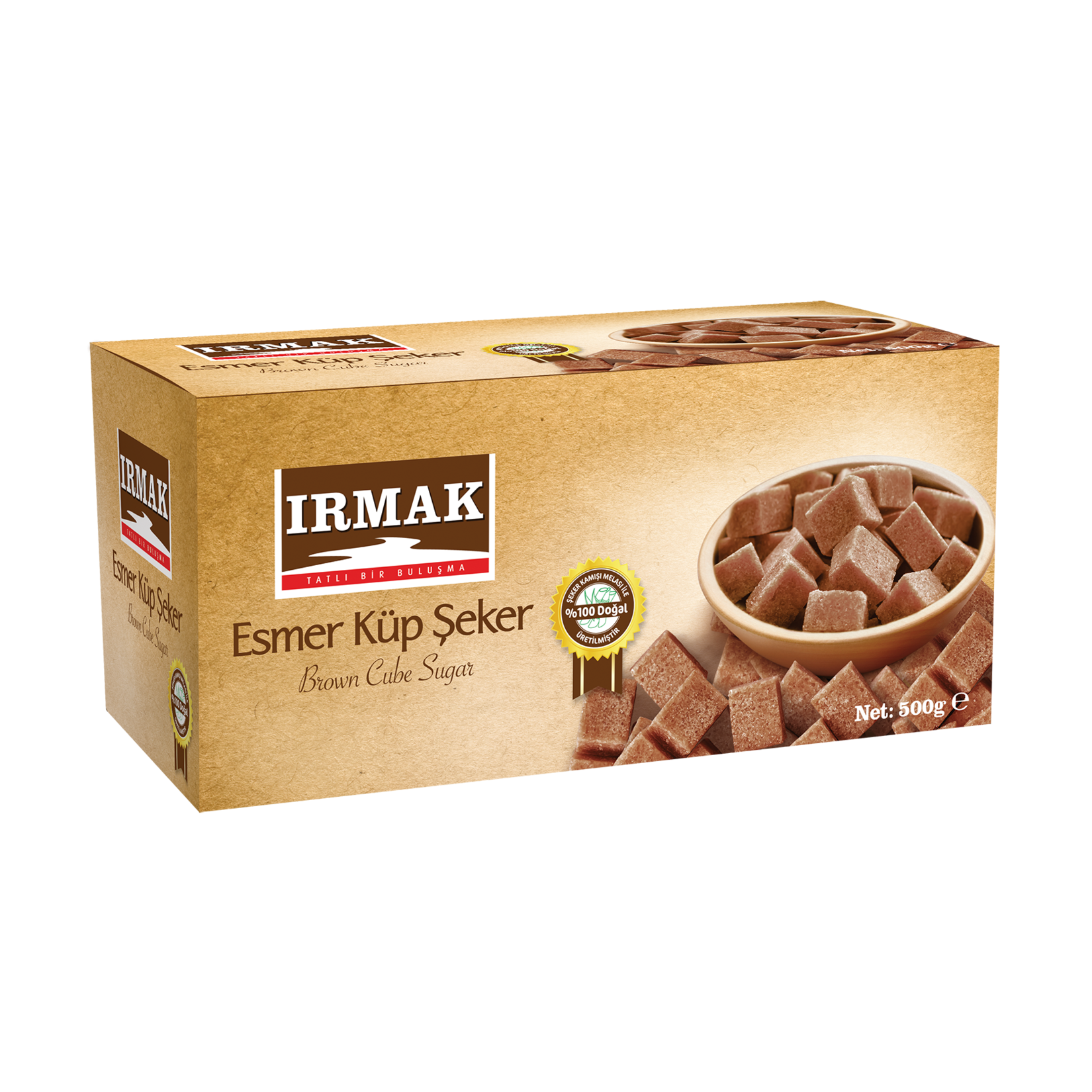 Irmak Brown Cube Sugar brings a rich, caramelized sweetness to your favorite hot drinks.