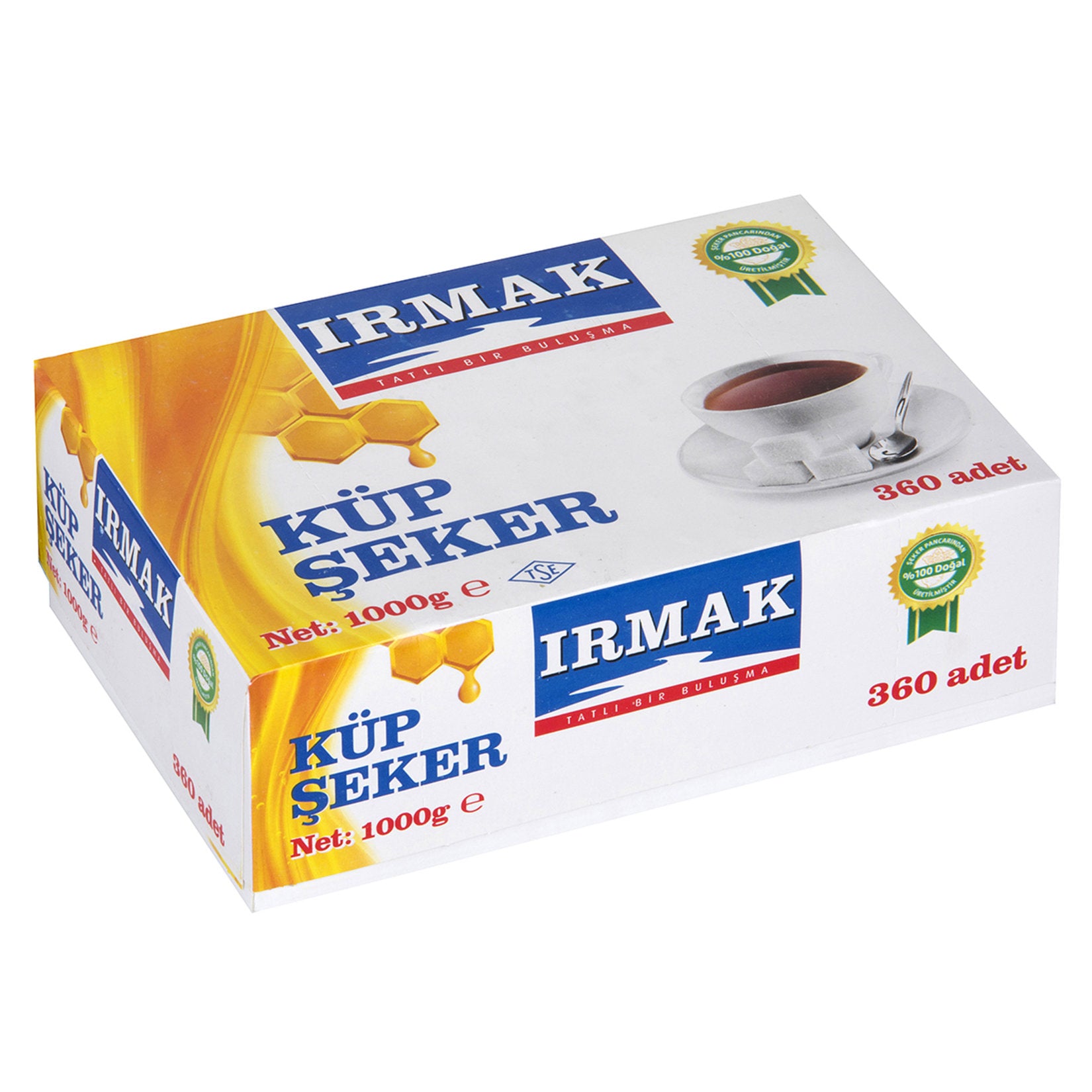 Irmak Cube Sugar is a pantry essential for tea and coffee lovers who appreciate the traditional touch of Turkish hospitality.