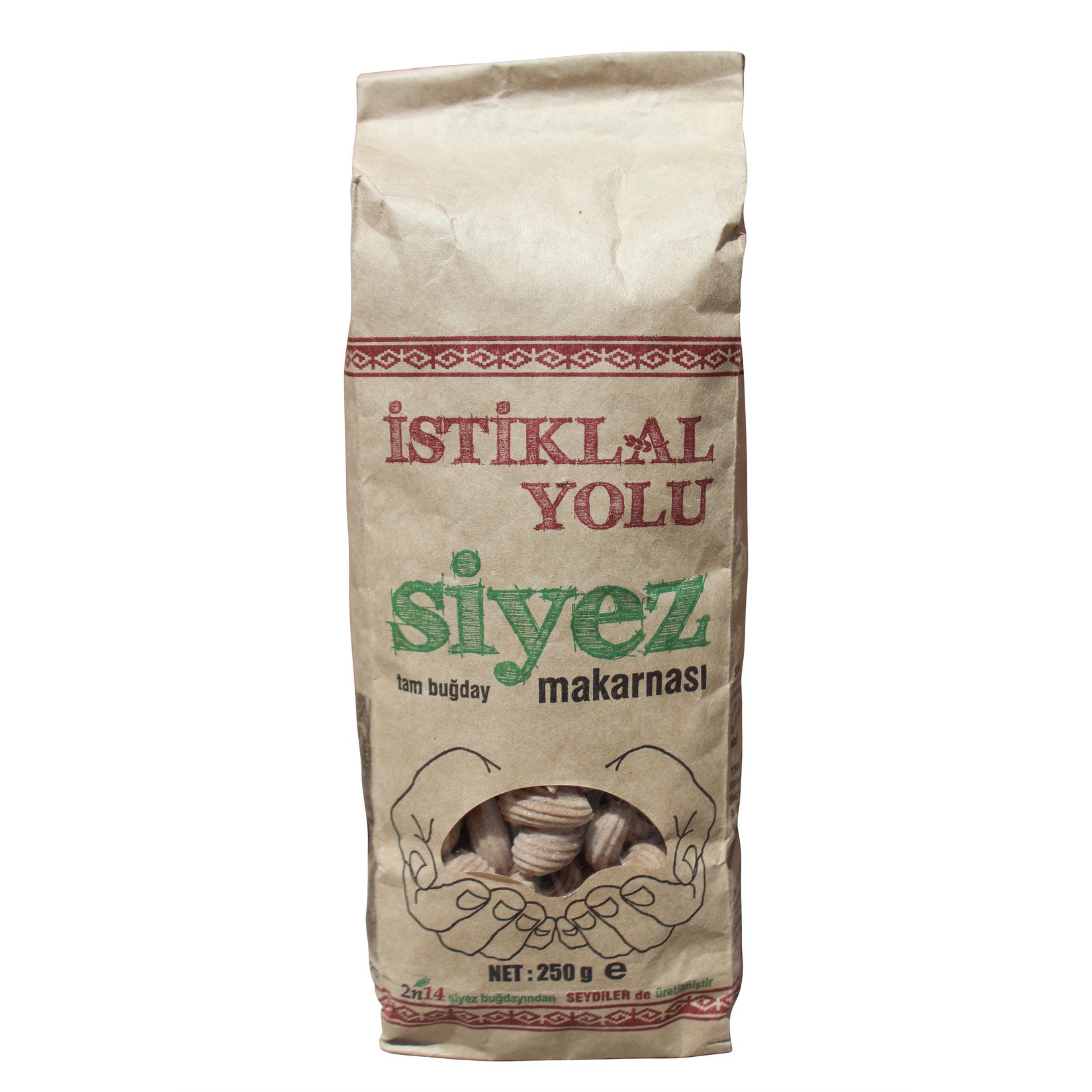 Istiklal Yolu Siyez Pasta is a nutritious and traditional Turkish pasta made from ancient einkorn wheat (siyez), one of the earliest cultivated grains in human history.