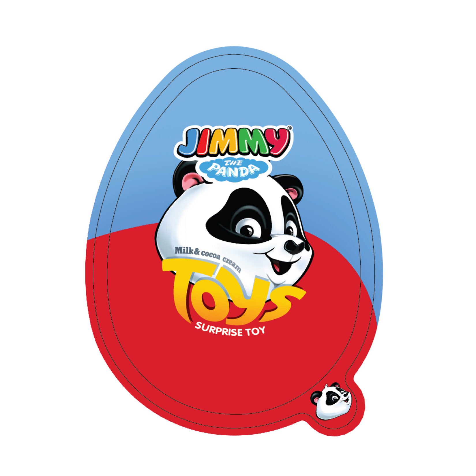 Bring joy and sweetness together with the Jimmy Toy Surprise Egg Blue!