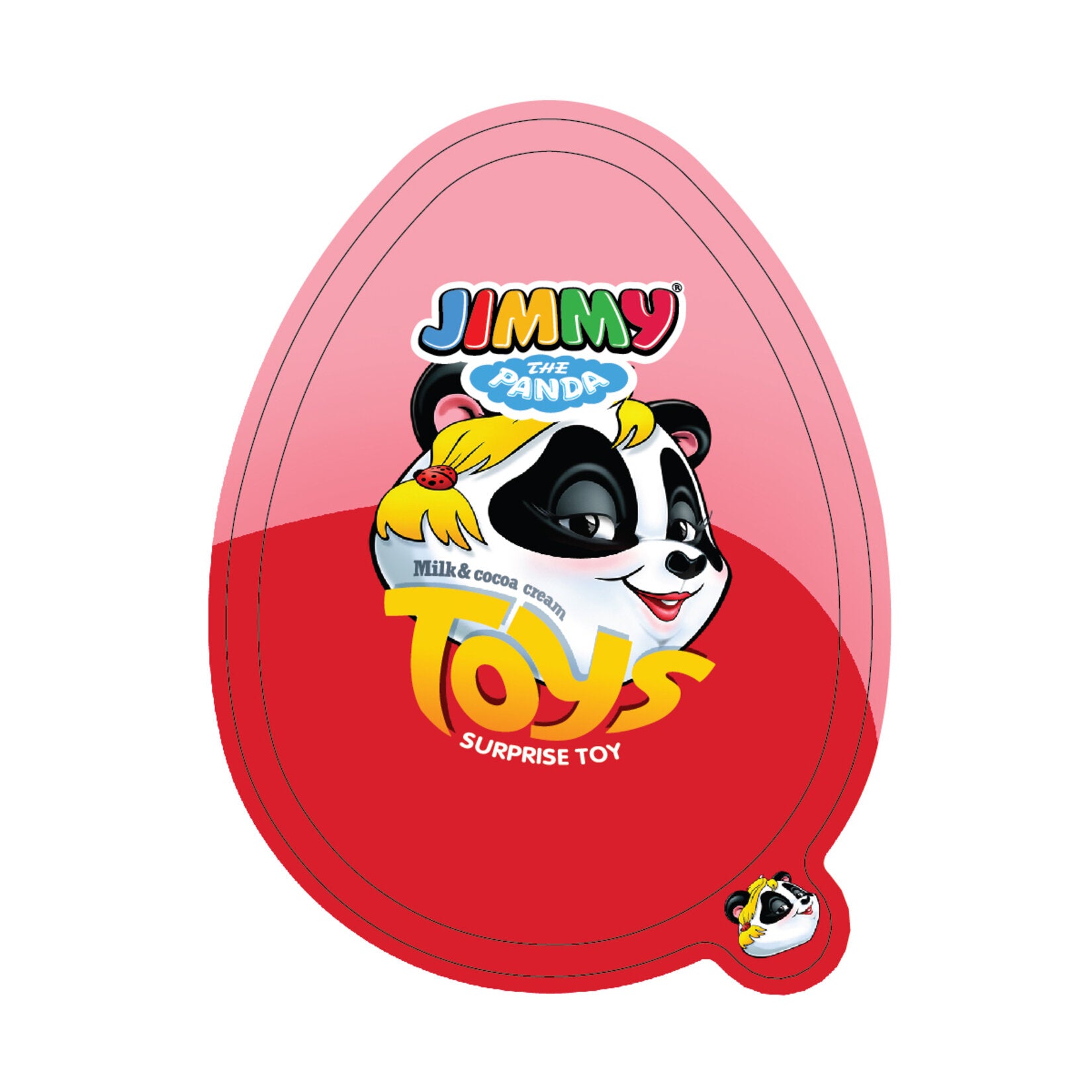 Bring joy and excitement to snack time with the Jimmy Toys Surprise Egg Pink.