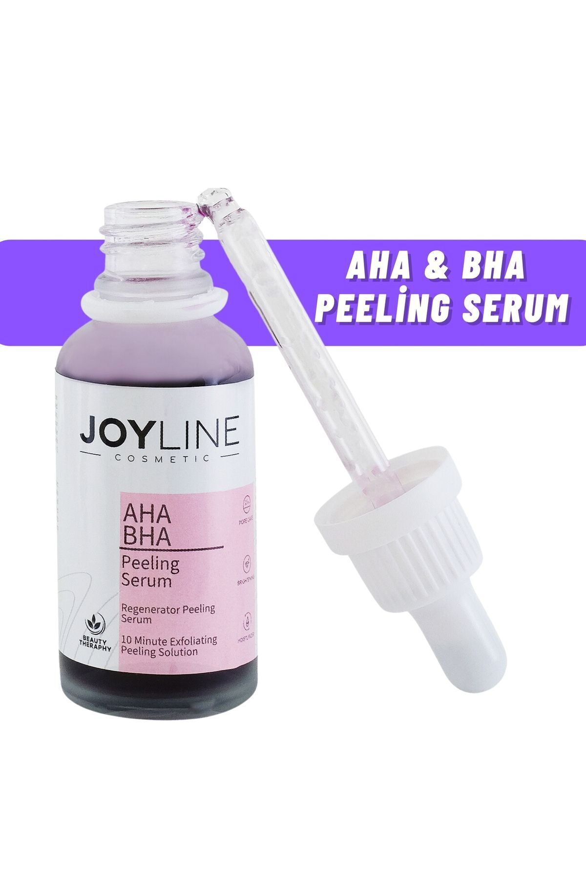 joyline Red Peeling Serum AHA 30% + BHA 2% is a high-strength chemical exfoliating treatment designed to help remove dead skin cells, excess oil, and buildup from the surface of the skin.
