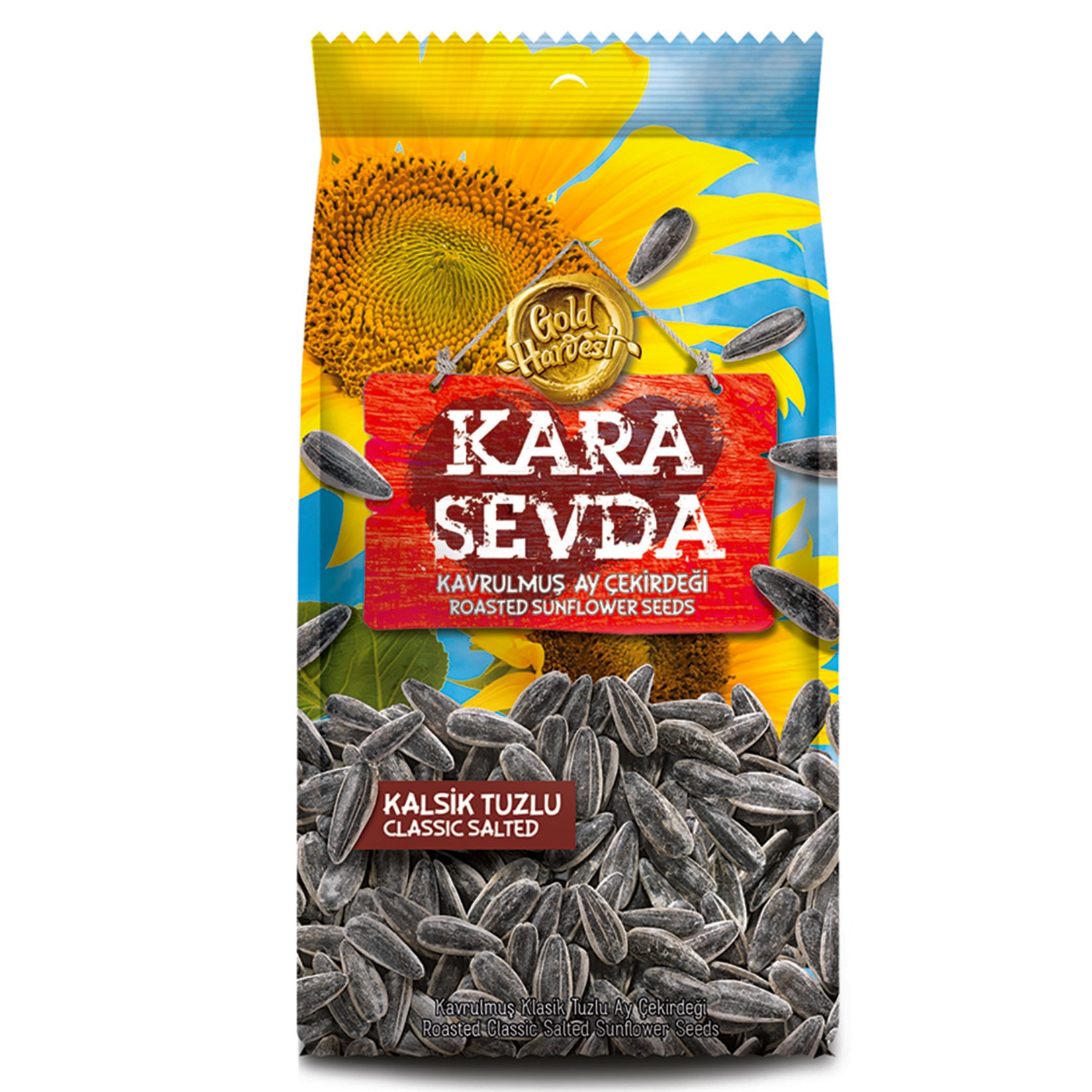 Kara Sevda Classic Salted Sunflower Seeds bring you the simple, satisfying taste of one of the most popular snacks from Türkiye.