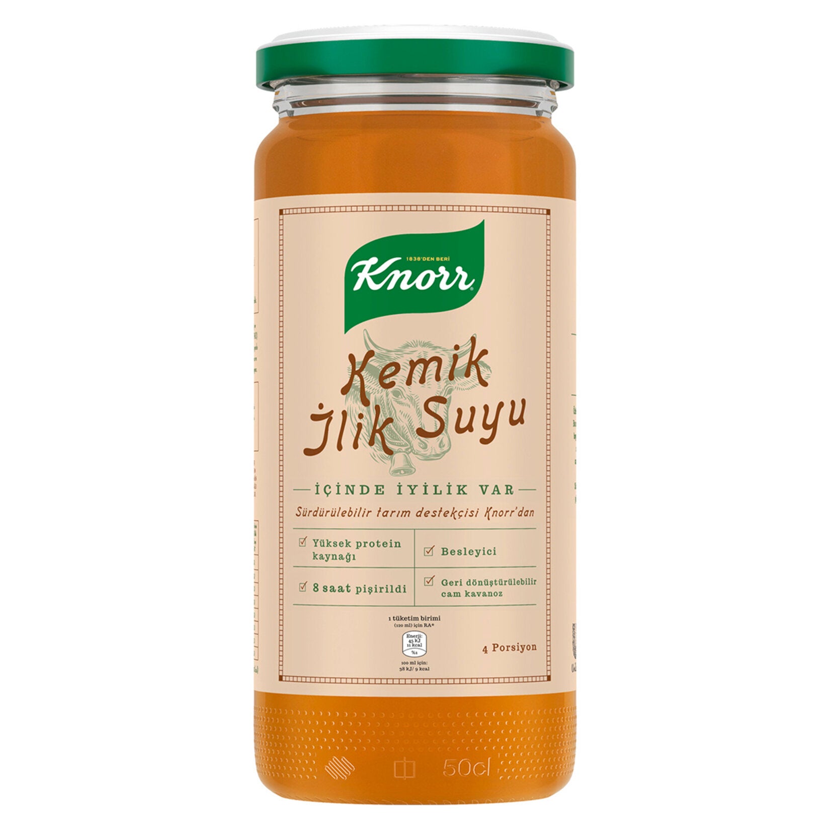 Knorr Bone Marrow Broth brings the rich, slow-simmered taste of traditional bone broth straight to your kitchen.