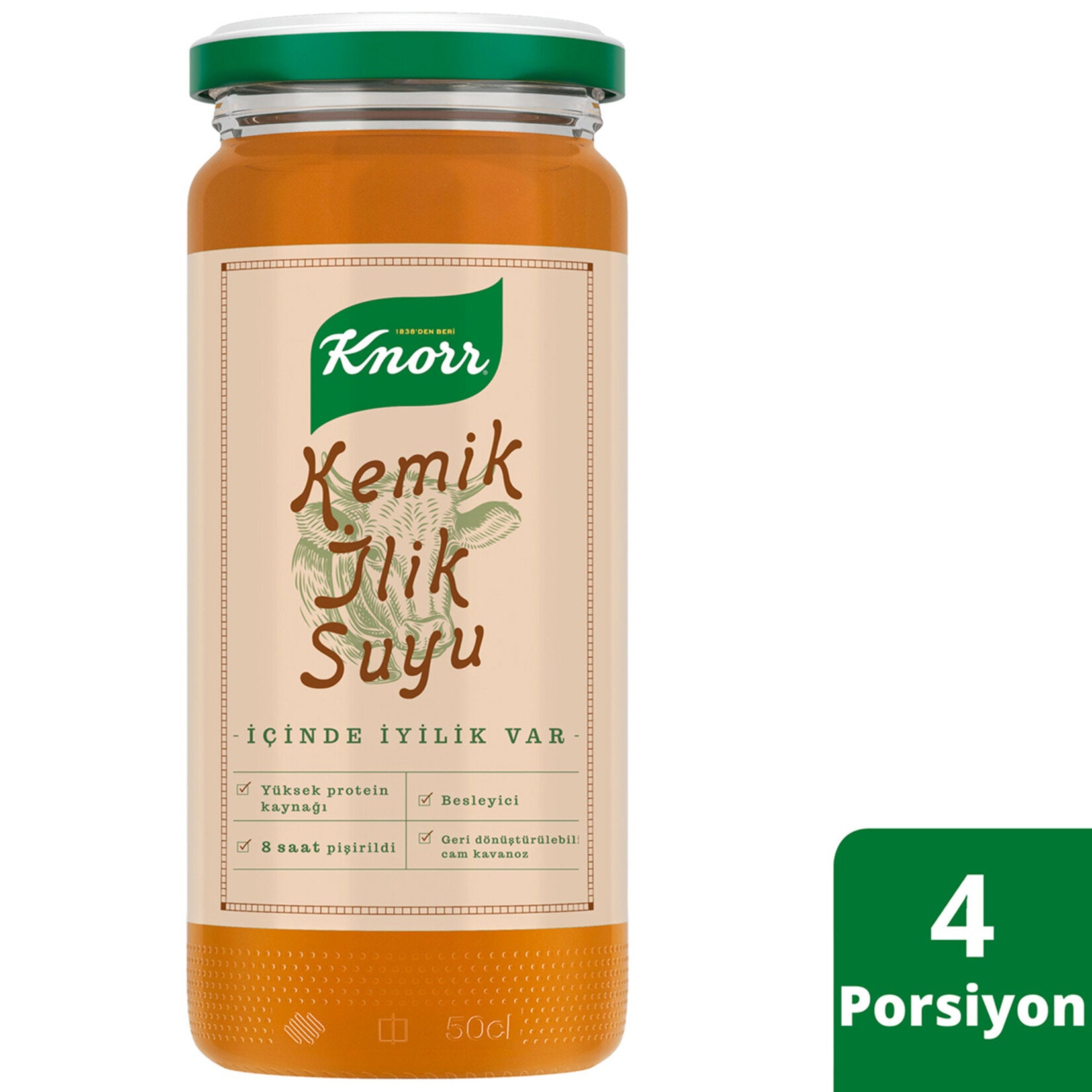 Knorr Bone Marrow Broth brings the rich, slow-simmered taste of traditional bone broth straight to your kitchen.