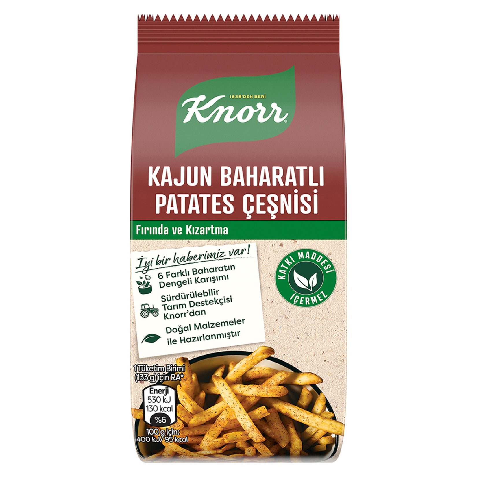 Bring bold Southern-style flavor to your kitchen with Knorr Cajun Seasoning for Potatoes.