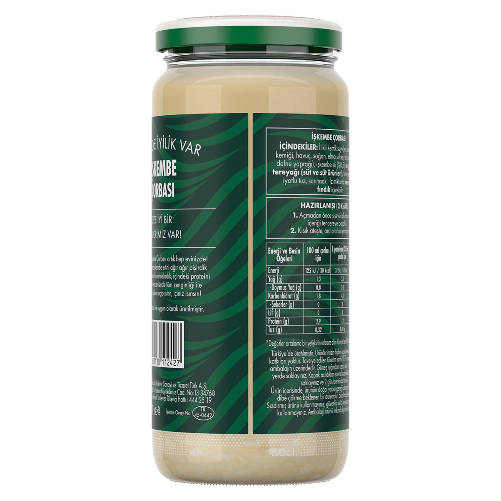 Knorr Tripe Soup with Bone Marrow Broth brings one of Türkiye’s most beloved traditional soups straight to your table in a convenient ready-to-heat format.