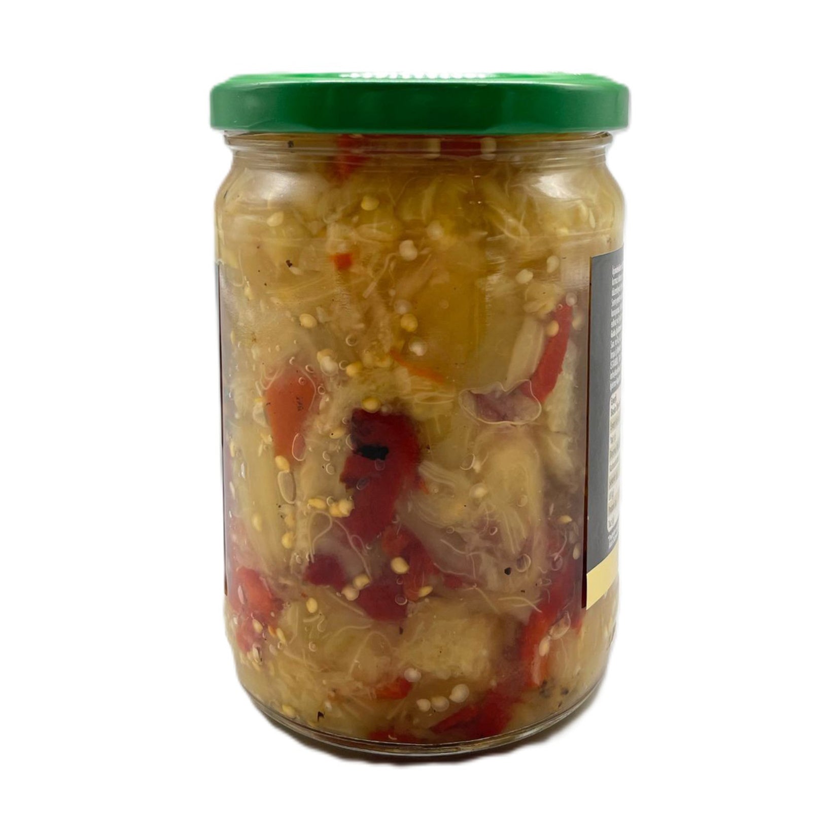 Kühne Közlenmiş Patlıcan Salatası brings the rich, smoky flavor of fire-roasted eggplant straight to your table.