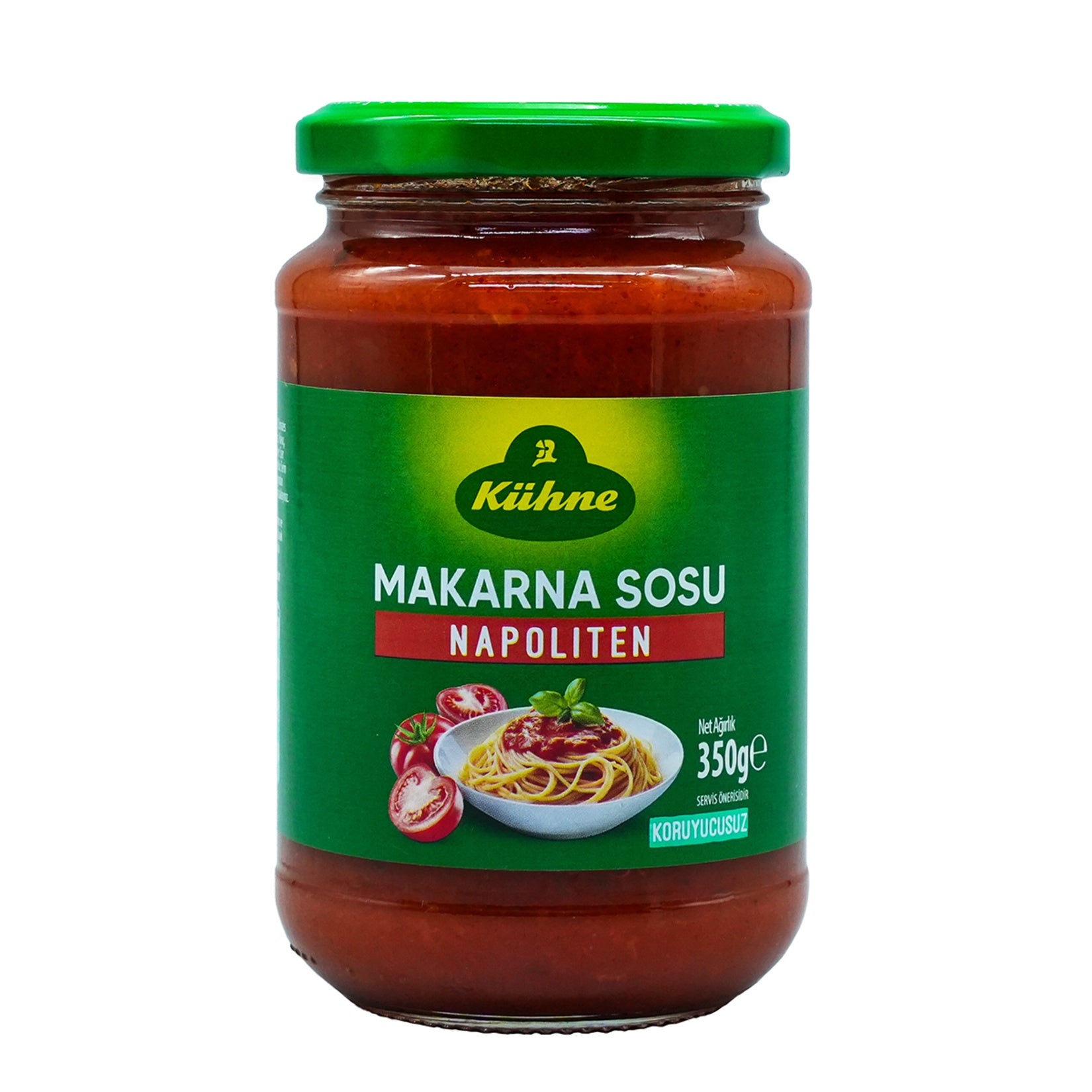 Bring classic Italian flavor to your table with Kühne Napoliten Pasta Sauce, made with 64.5% ripe tomatoes and carefully selected ingredients for a rich, balanced taste.