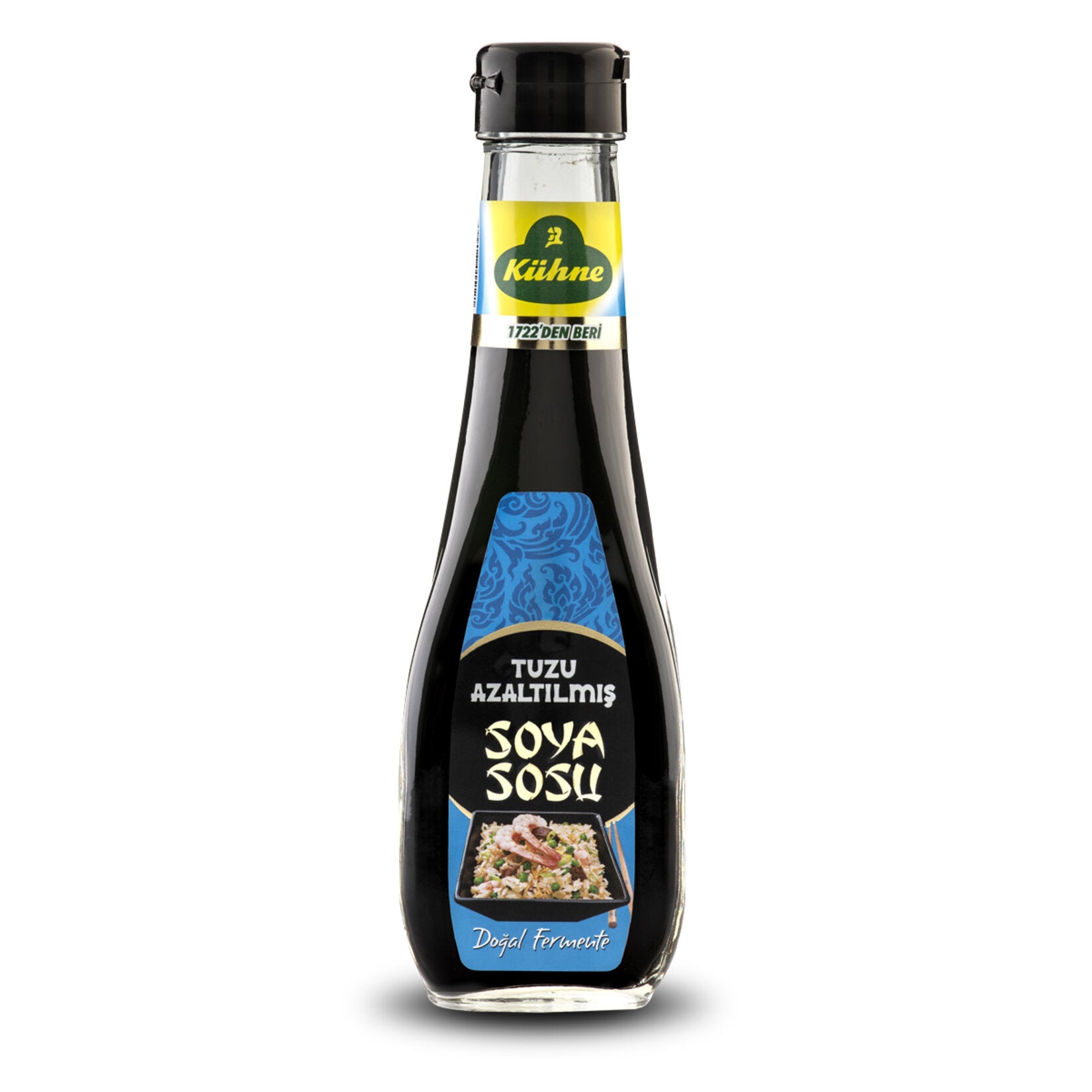 Kühne Reduced Sodium Soy Sauce delivers the rich, savory depth of classic soy sauce with less sodium, making it a smart choice for balanced, everyday cooking.