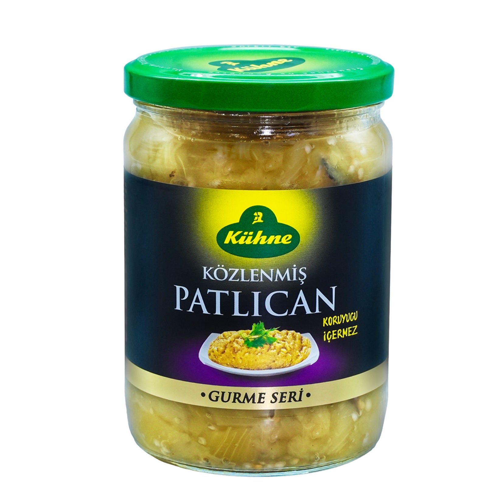 Kühne Roasted Eggplant brings the rich, smoky flavor of fire-roasted eggplant straight to your kitchen.