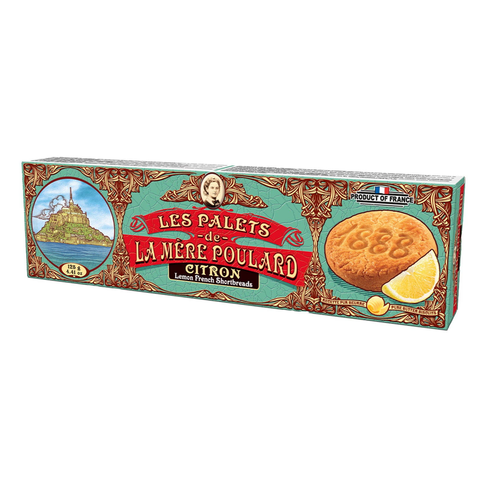 La Mere Poulard Lemon Butter Cookies bring the timeless charm of French baking to your snack time.