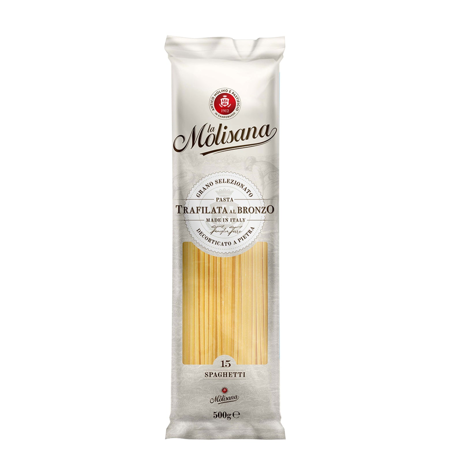 La Molisana Spaghetti No.15 brings the taste of premium Italian pasta to your kitchen.