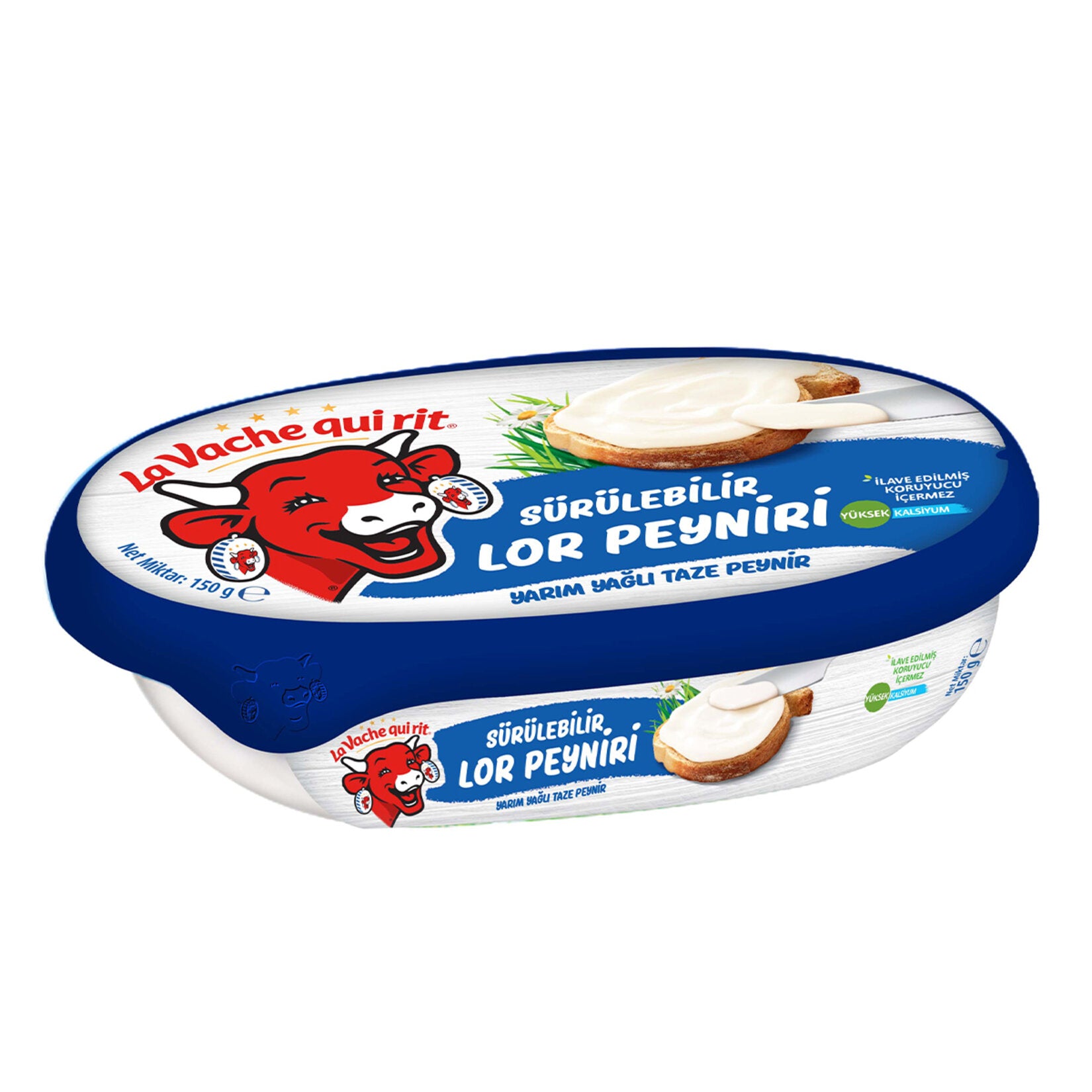 La Vache Qui Rit Spreadable Lor Cheese brings the light, creamy taste of traditional Turkish-style lor cheese to your breakfast table in a smooth, easy-to-spread form.