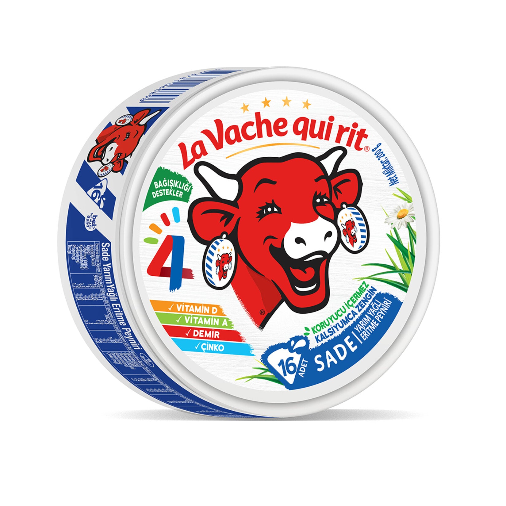 La Vache Qui Rit Triangle Cheese is the iconic creamy spreadable cheese loved by families around the world.