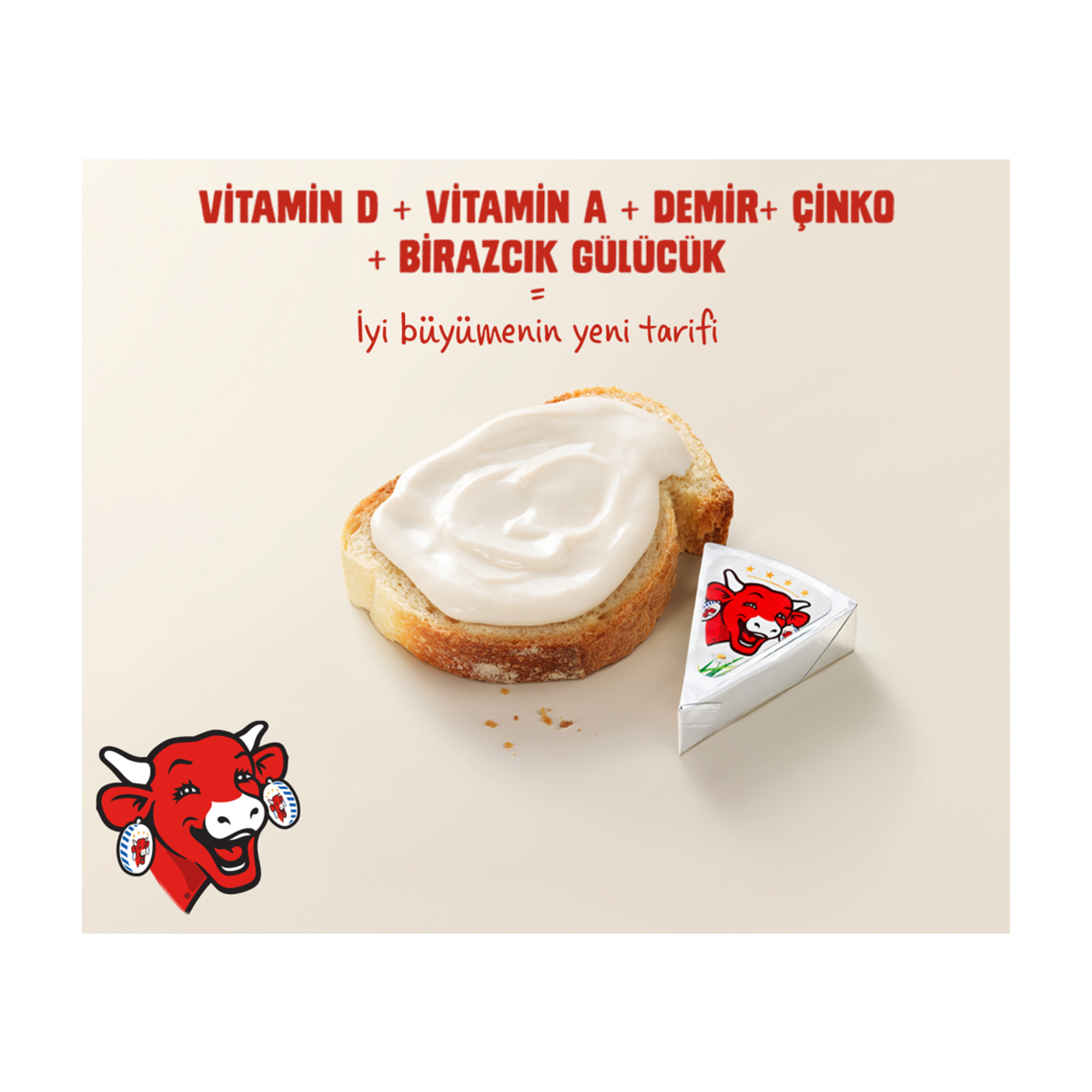 La Vache Qui Rit Triangle Cheese is the iconic creamy spreadable cheese loved by families around the world.