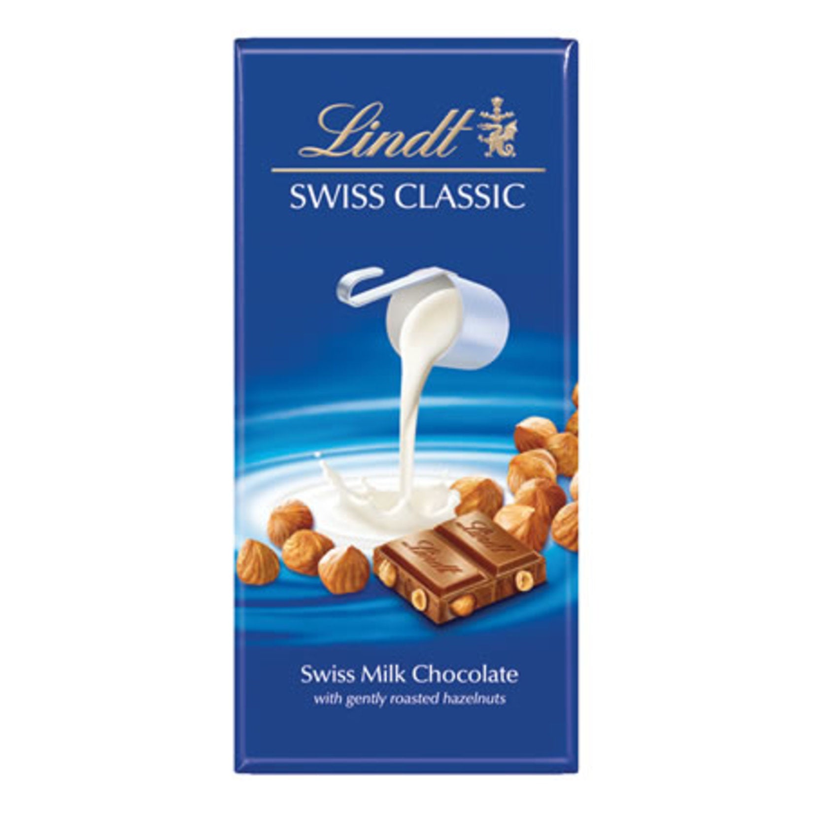 Discover the rich, creamy taste of Lindt Classic Hazelnut Milk Chocolate Bar, crafted with premium ingredients and 26% crunchy hazelnuts.