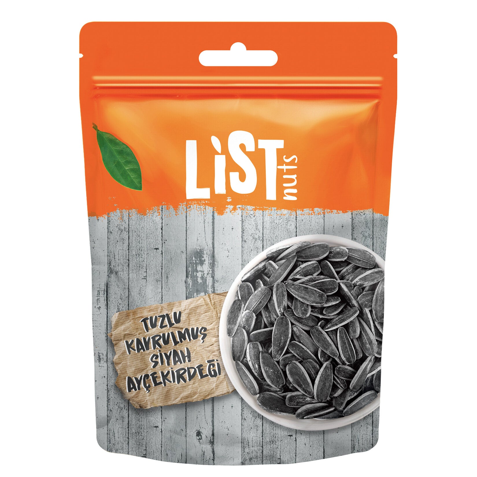 Enjoy the bold, savory crunch of List Nuts Salted Black Sunflower Seeds, a classic Turkish snack loved for its rich flavor and satisfying texture.