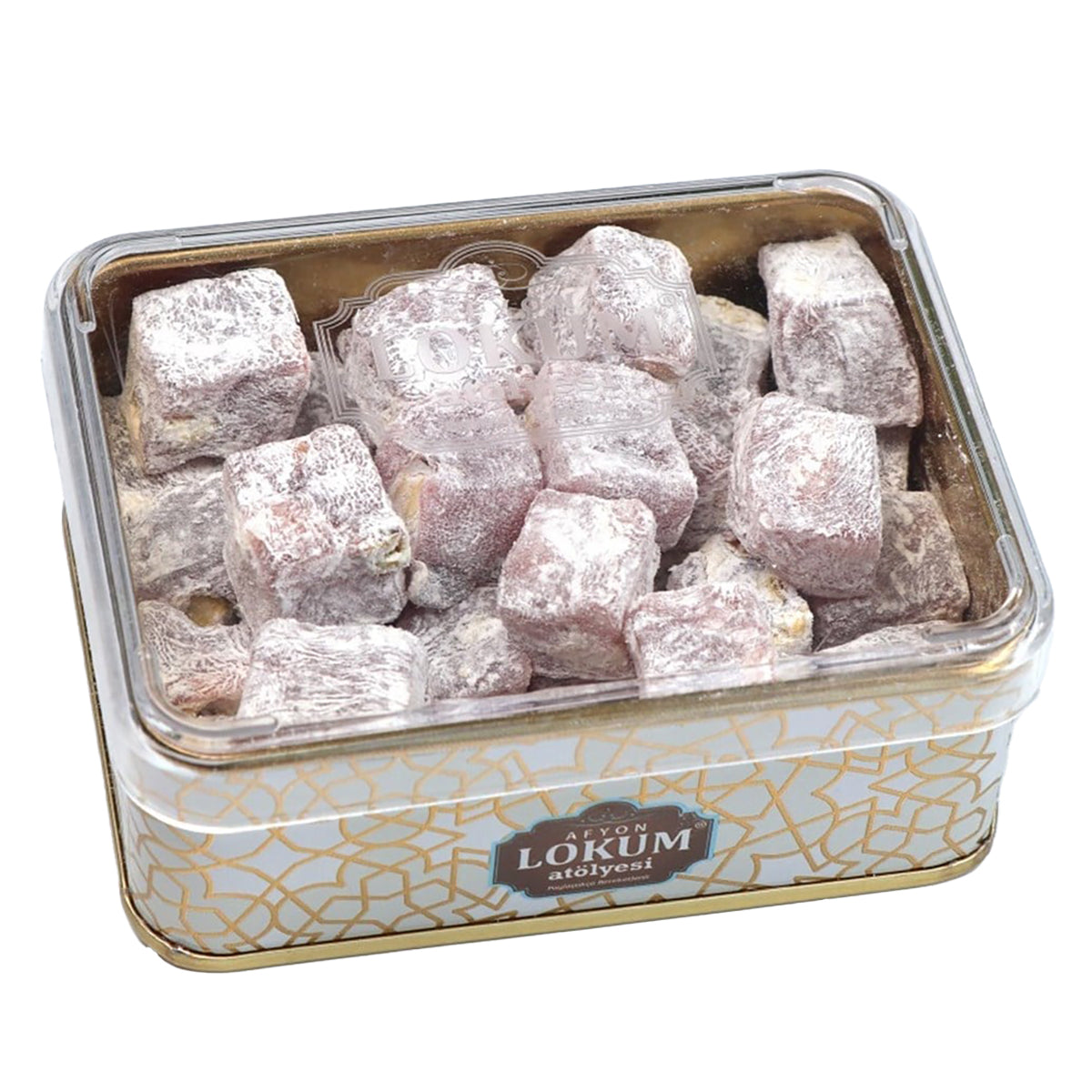 Experience the rich, fruity flavor of Lokum Atolyesi Pomegranate Molasses Pistachio Turkish Delight, a premium treat crafted in Türkiye.