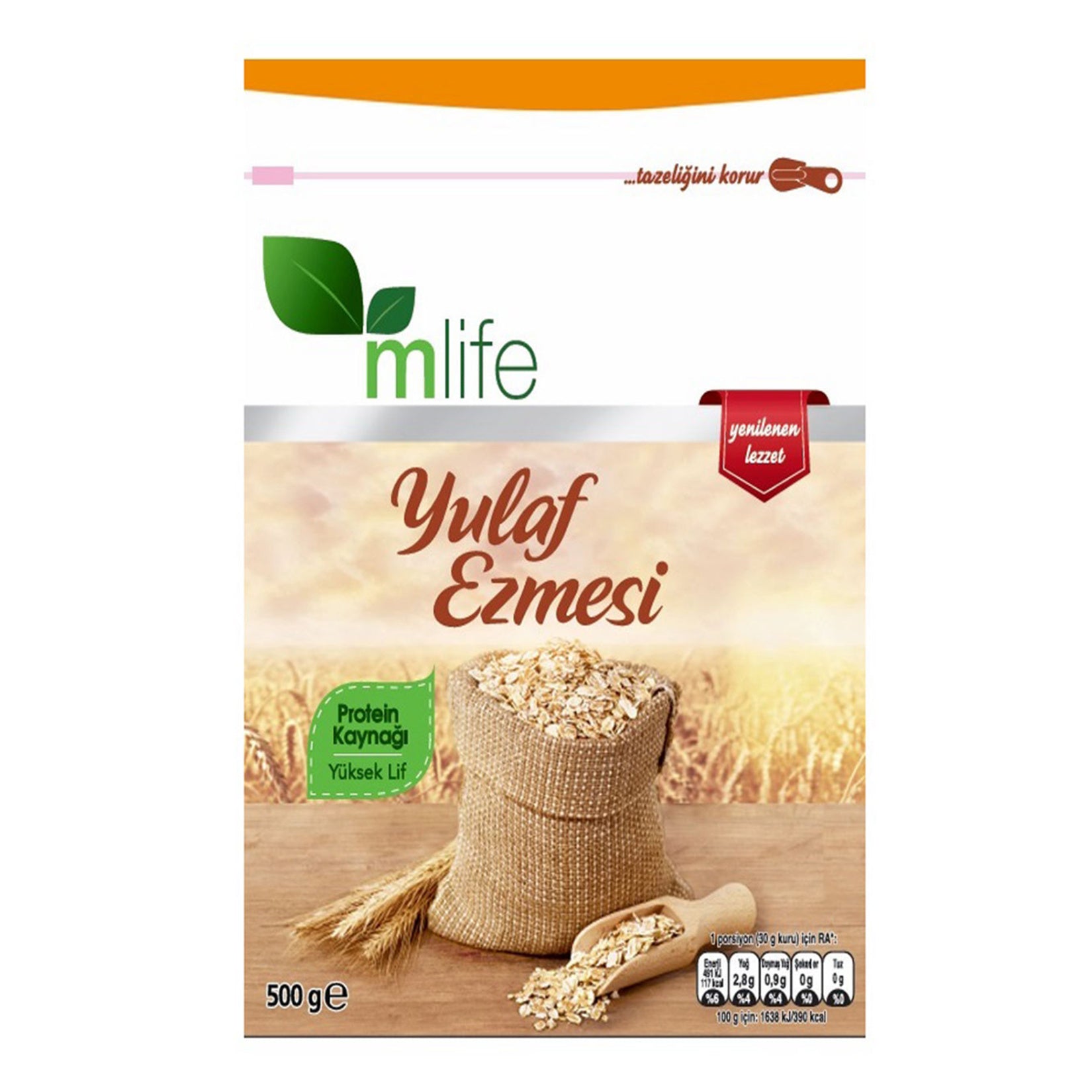 Start your morning right with M Life Oat Flakes, a wholesome and satisfying breakfast staple made from quality rolled oats.