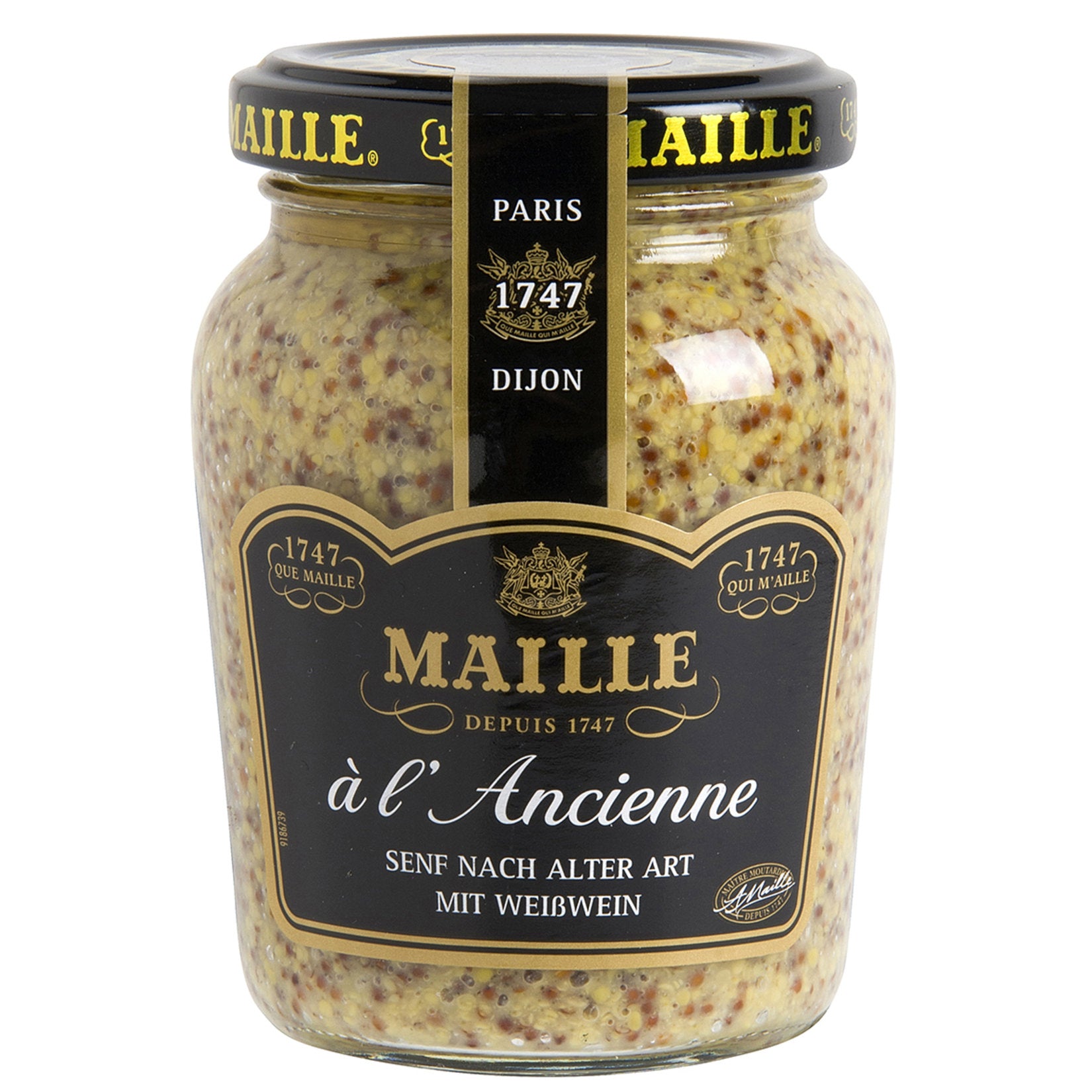 Maille Old Style Mustard brings classic French-inspired flavor to your table with its rich texture and bold mustard seed character.