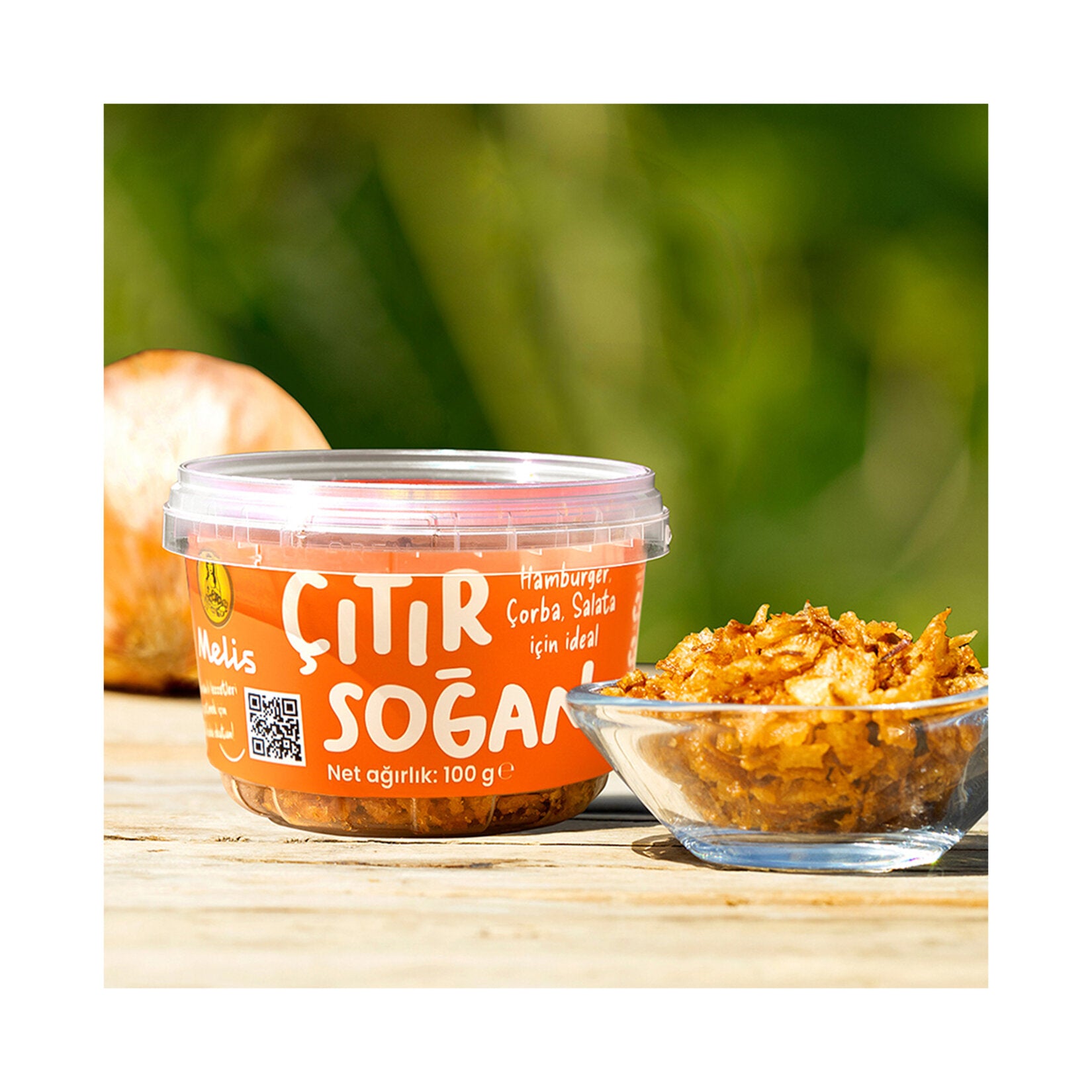 Add bold flavor and crunch to your favorite dishes with Melis Citir Sogan Fried Onions.