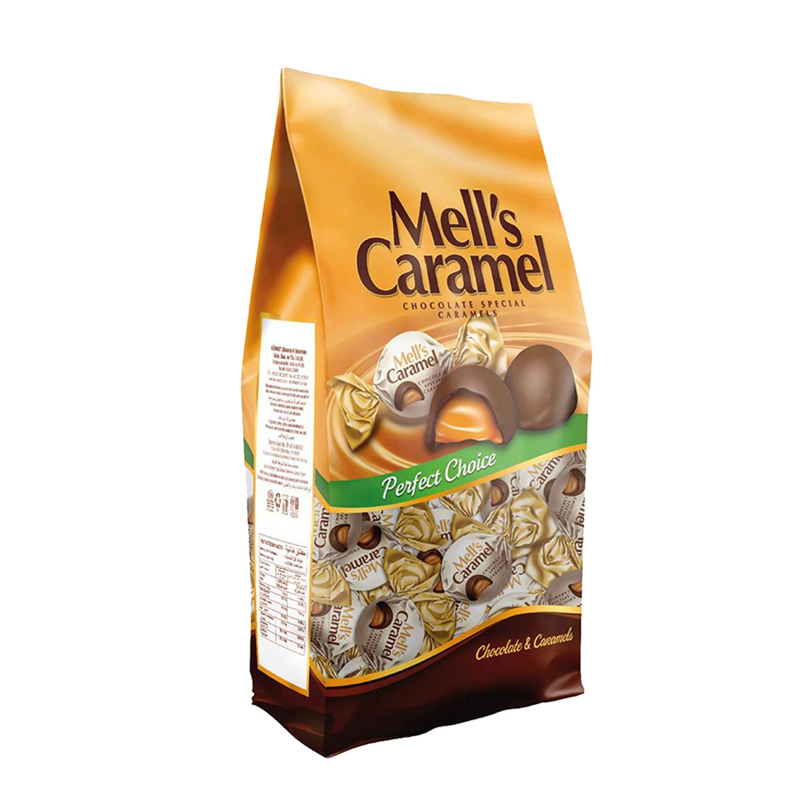 Mell's Caramel Double Twist brings you soft, chewy caramel candies individually wrapped in a classic double twist style.
