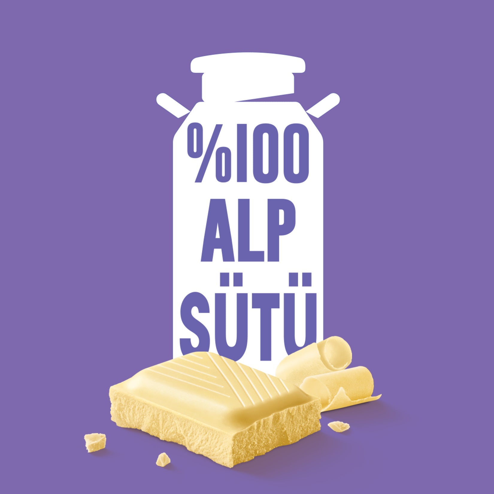 Enjoy the smooth and creamy taste of Milka White Chocolate Bar, made with Alpine milk and crafted for a rich, melt-in-your-mouth experience.