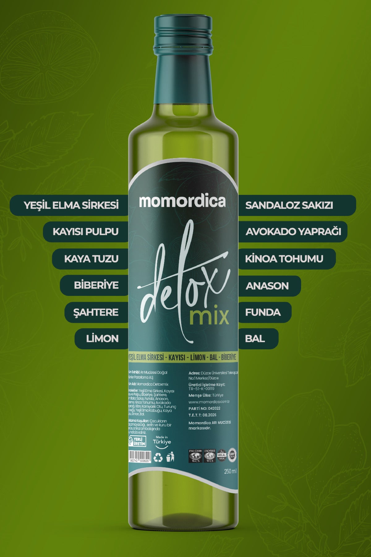Momordica DetoxMix is a refreshing herbal blend crafted with carefully selected natural ingredients.